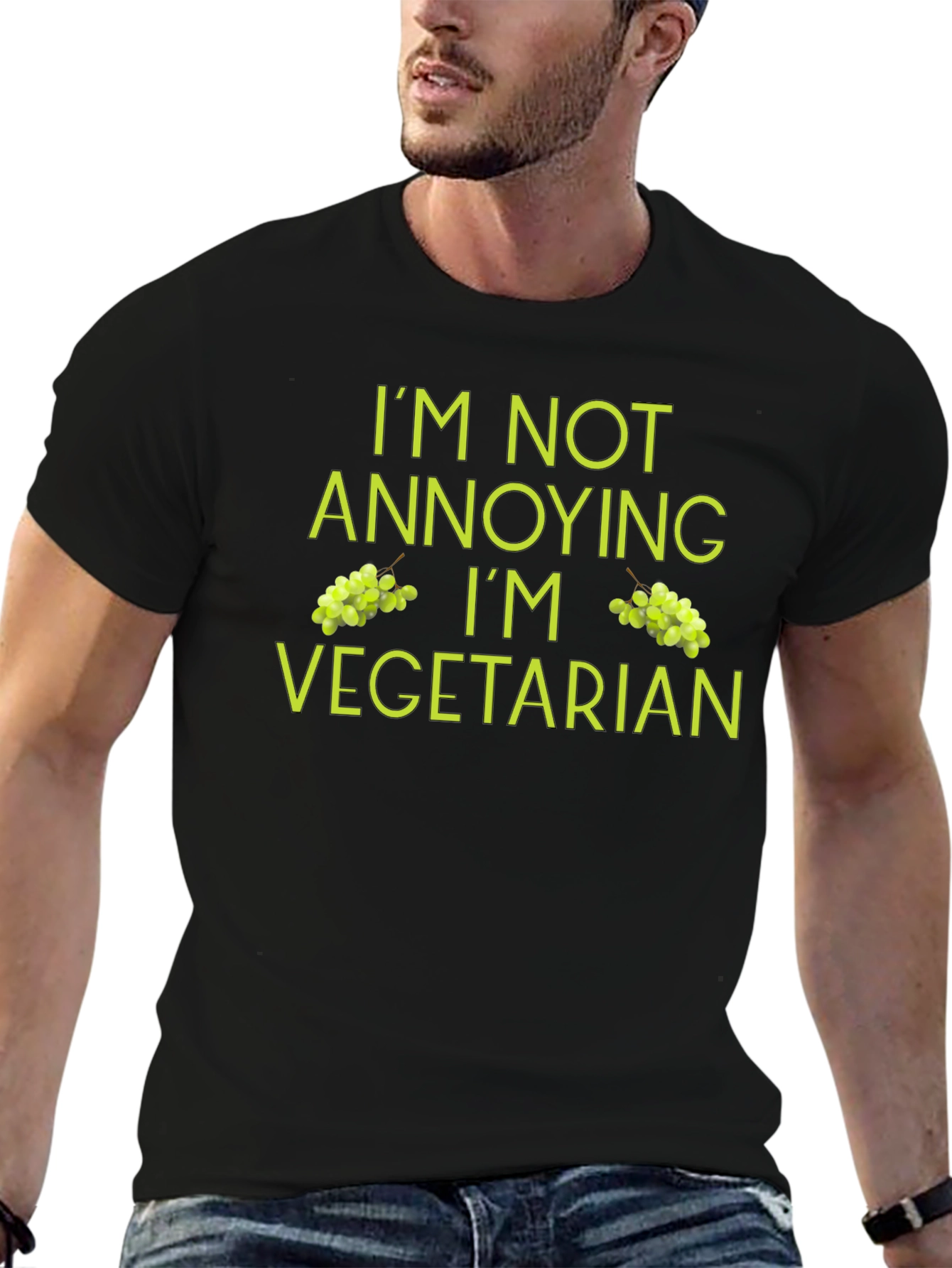 Vegetarian Humor T-Shirt - Im Not Annoying!