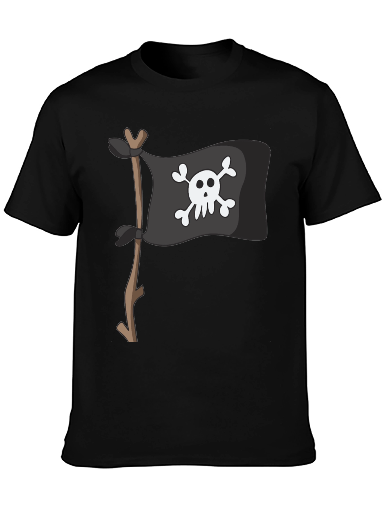 Pirate Flag Graphic T-Shirt - Skull & Crossbones