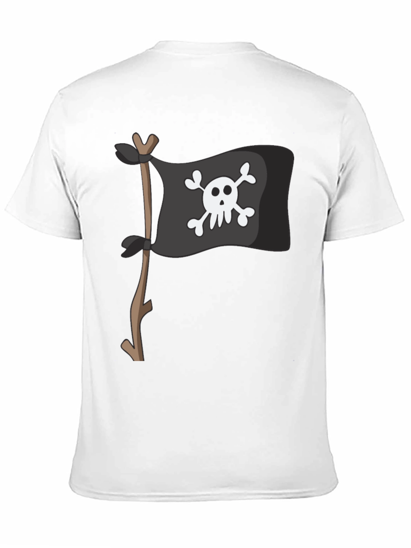 Pirate Flag Graphic T-Shirt - Skull & Crossbones
