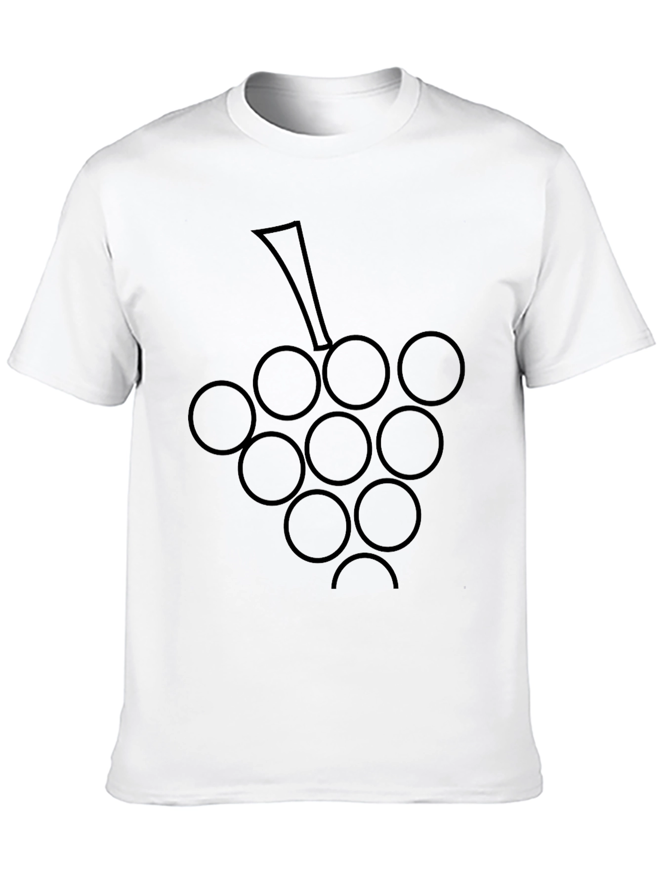 Grapes Graphic Tee - Black T-Shirt