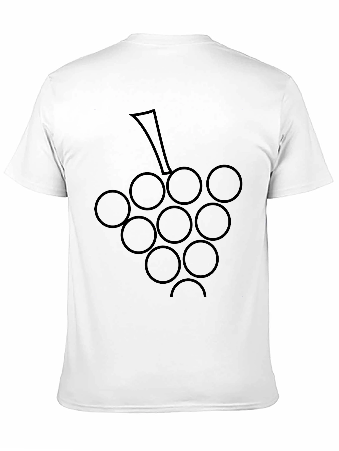 Grapes Graphic Tee - Black T-Shirt