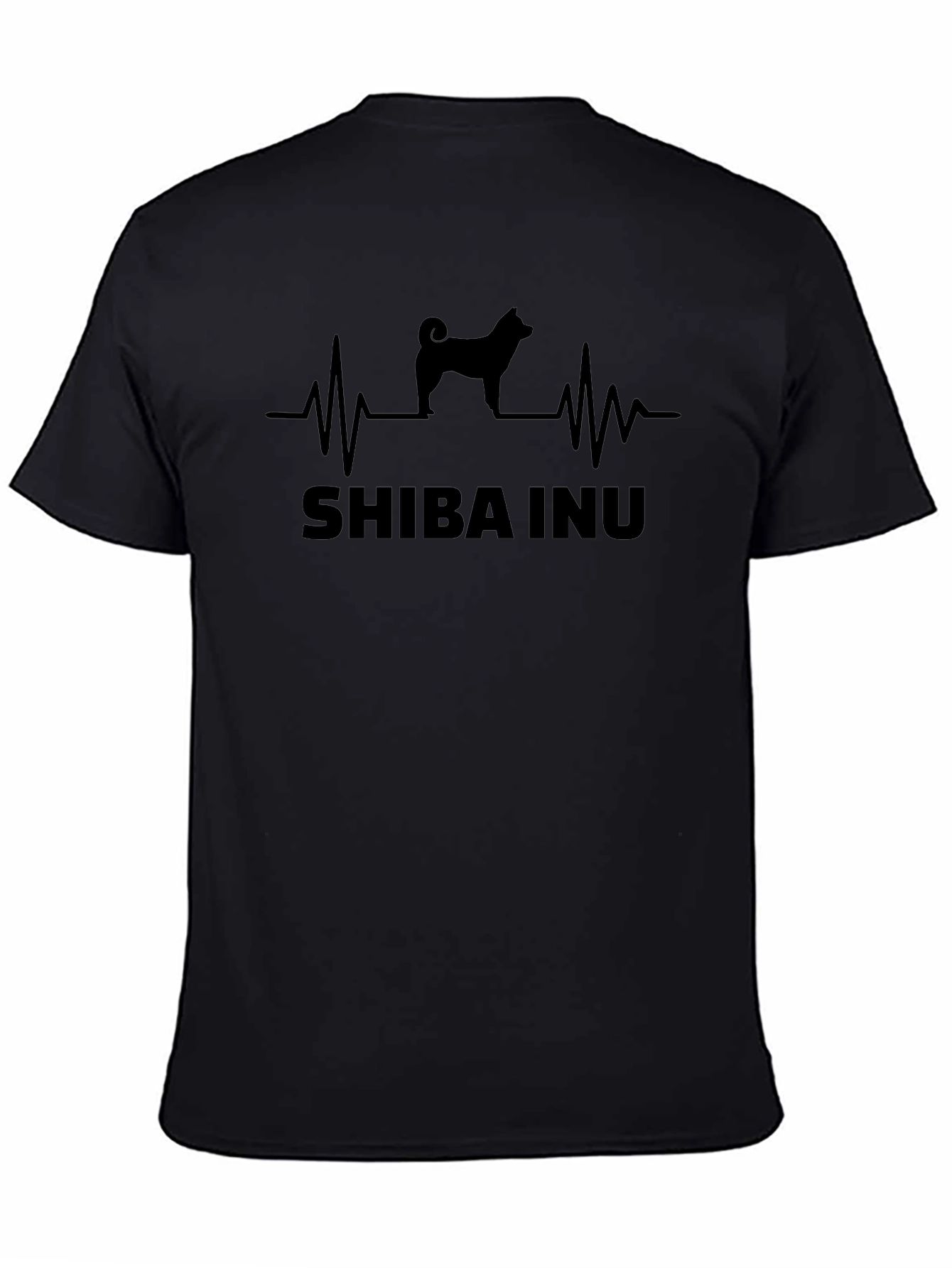 Shiba Inu Heartbeat T-Shirt - Dog Lover Tee