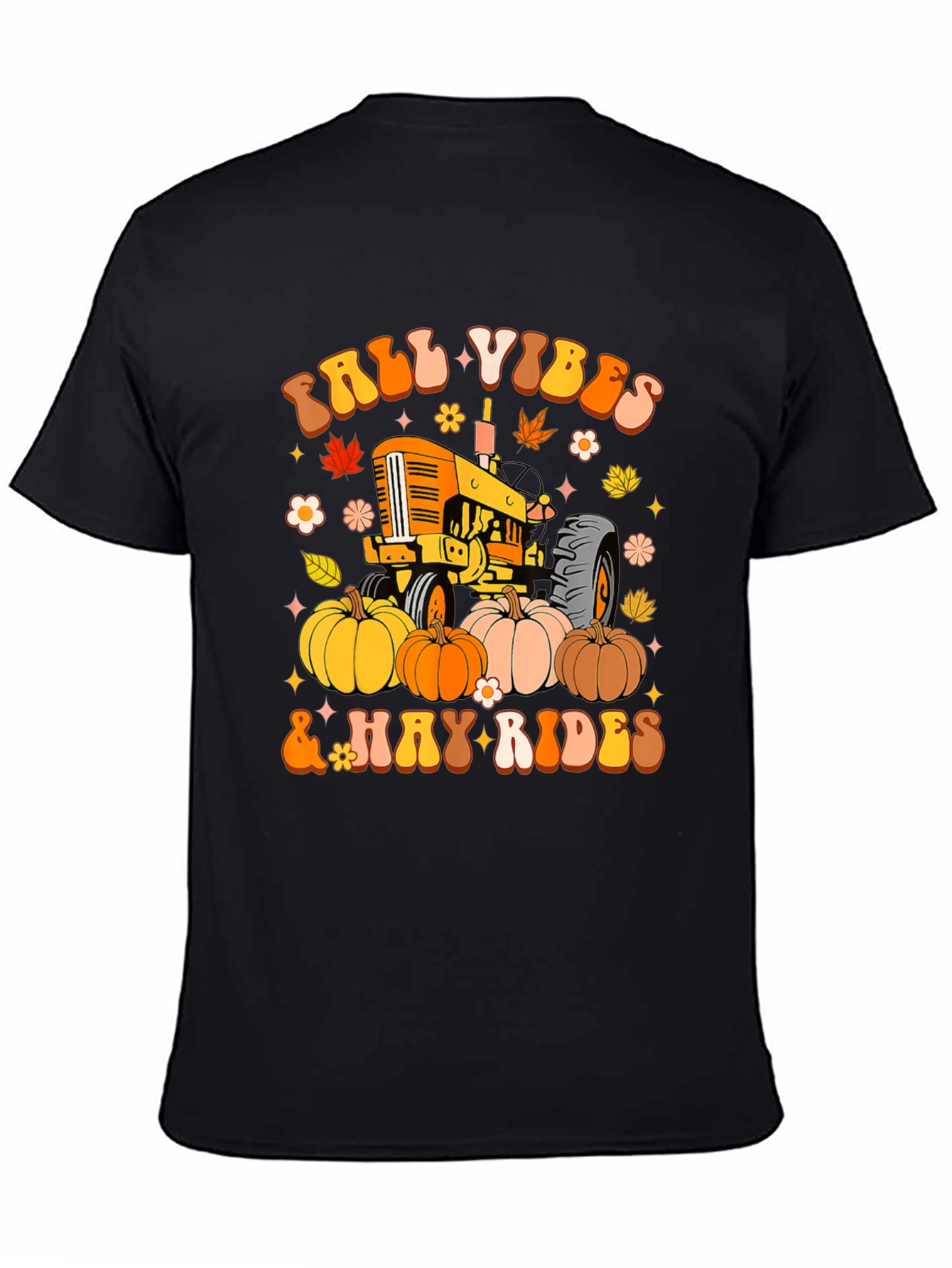 Fall Vibes & Hay Rides Graphic Tee