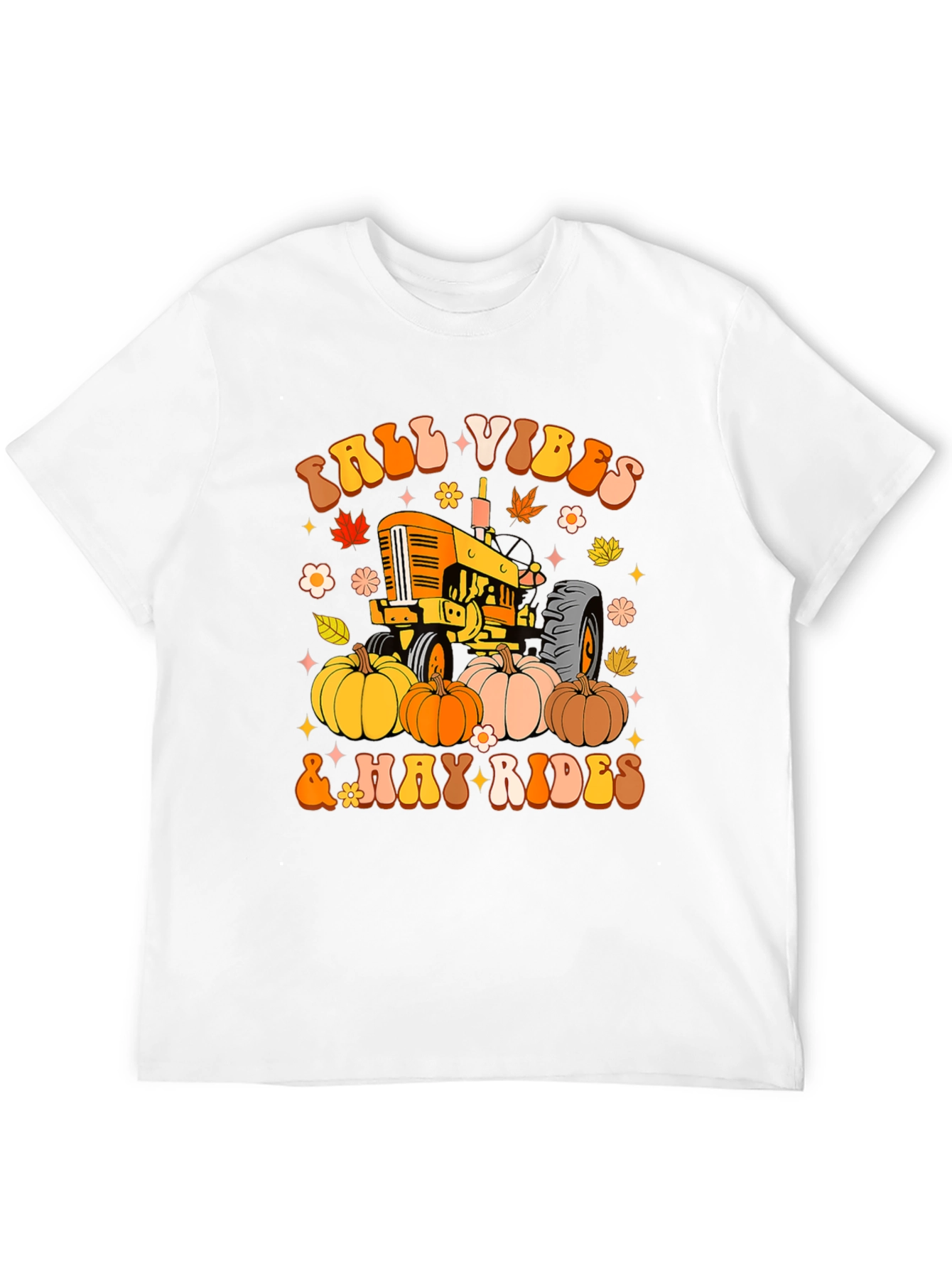 Fall Vibes & Hay Rides Graphic Tee
