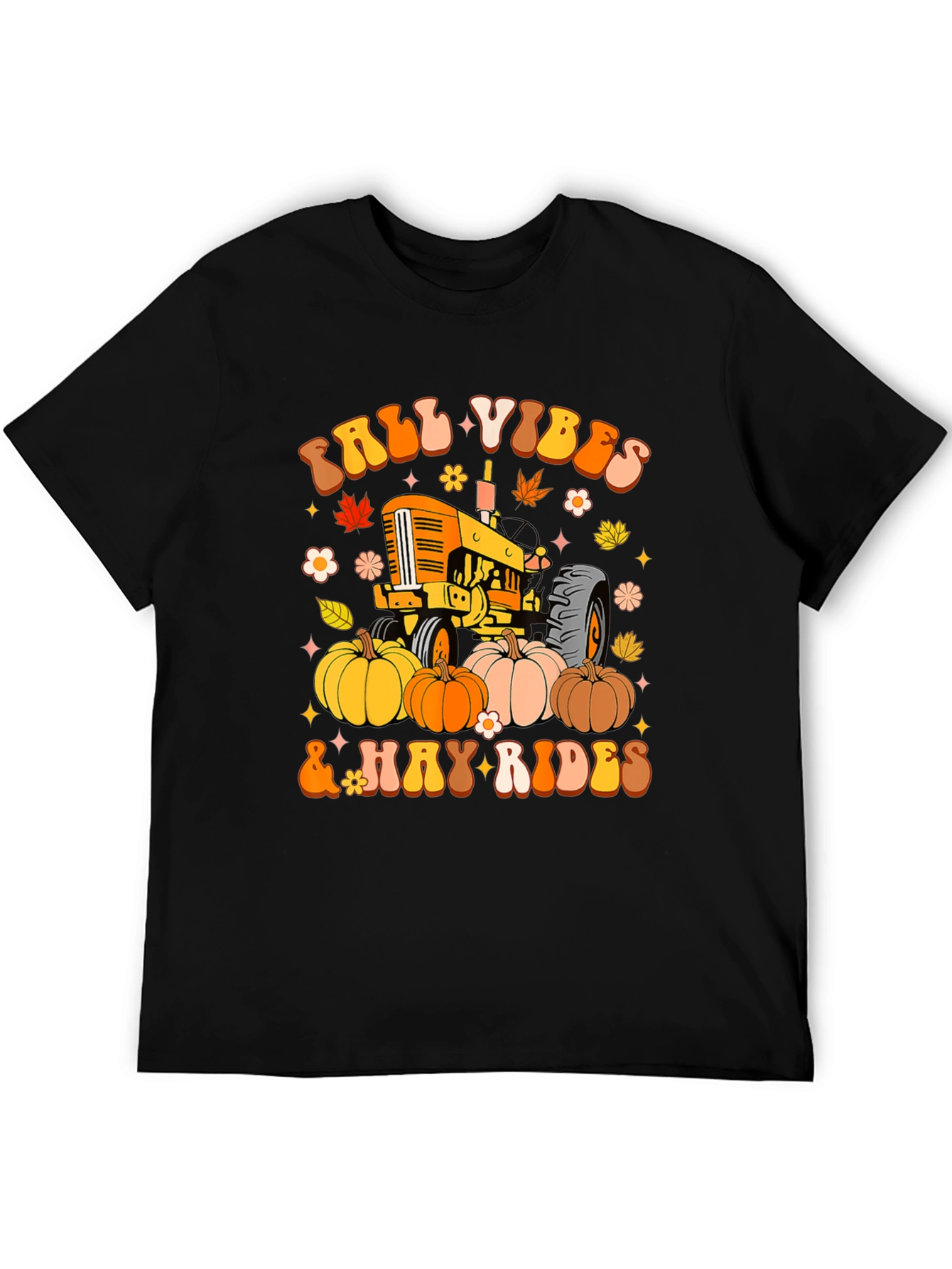 Fall Vibes & Hay Rides Graphic Tee