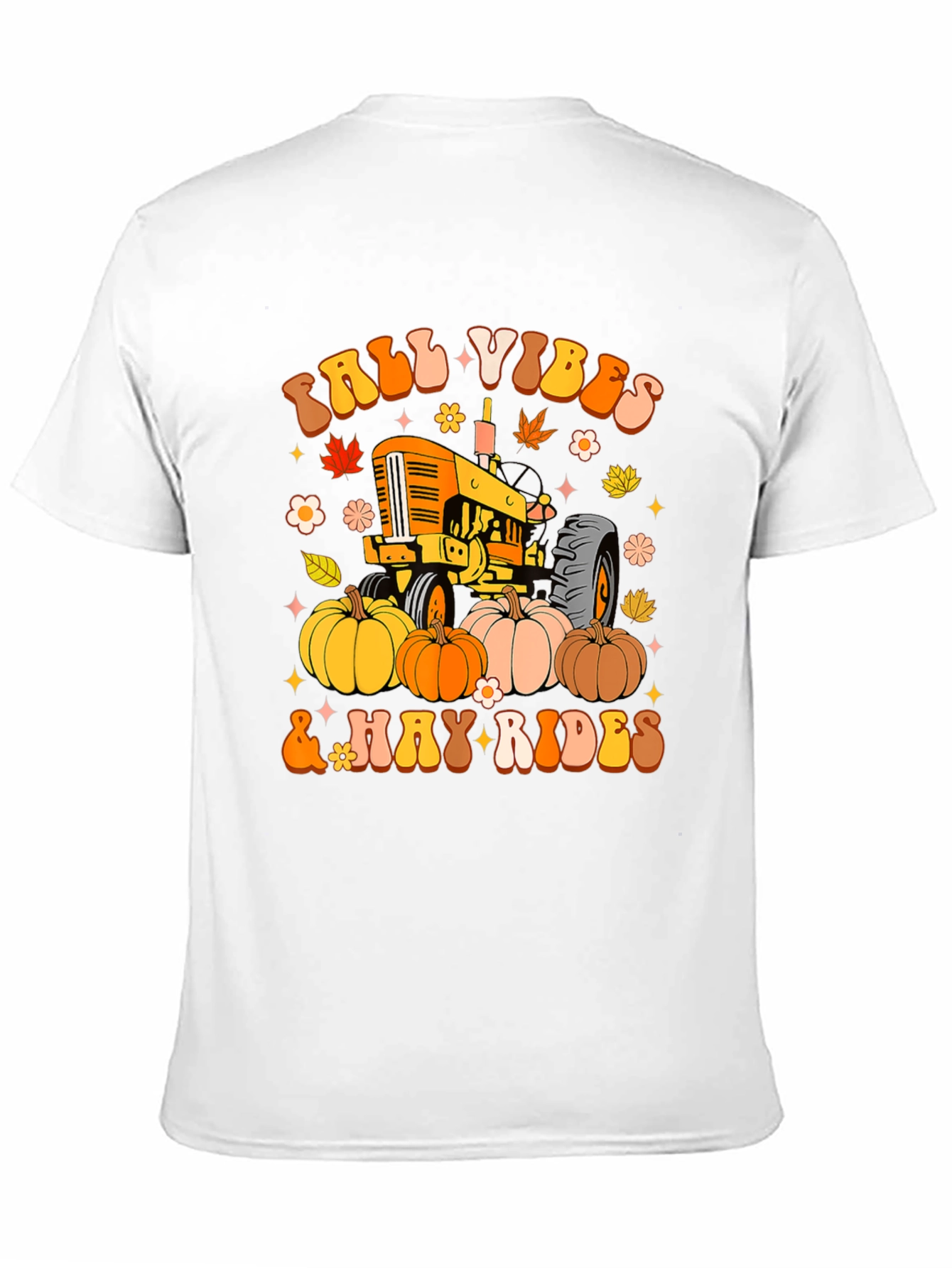 Fall Vibes & Hay Rides Graphic Tee