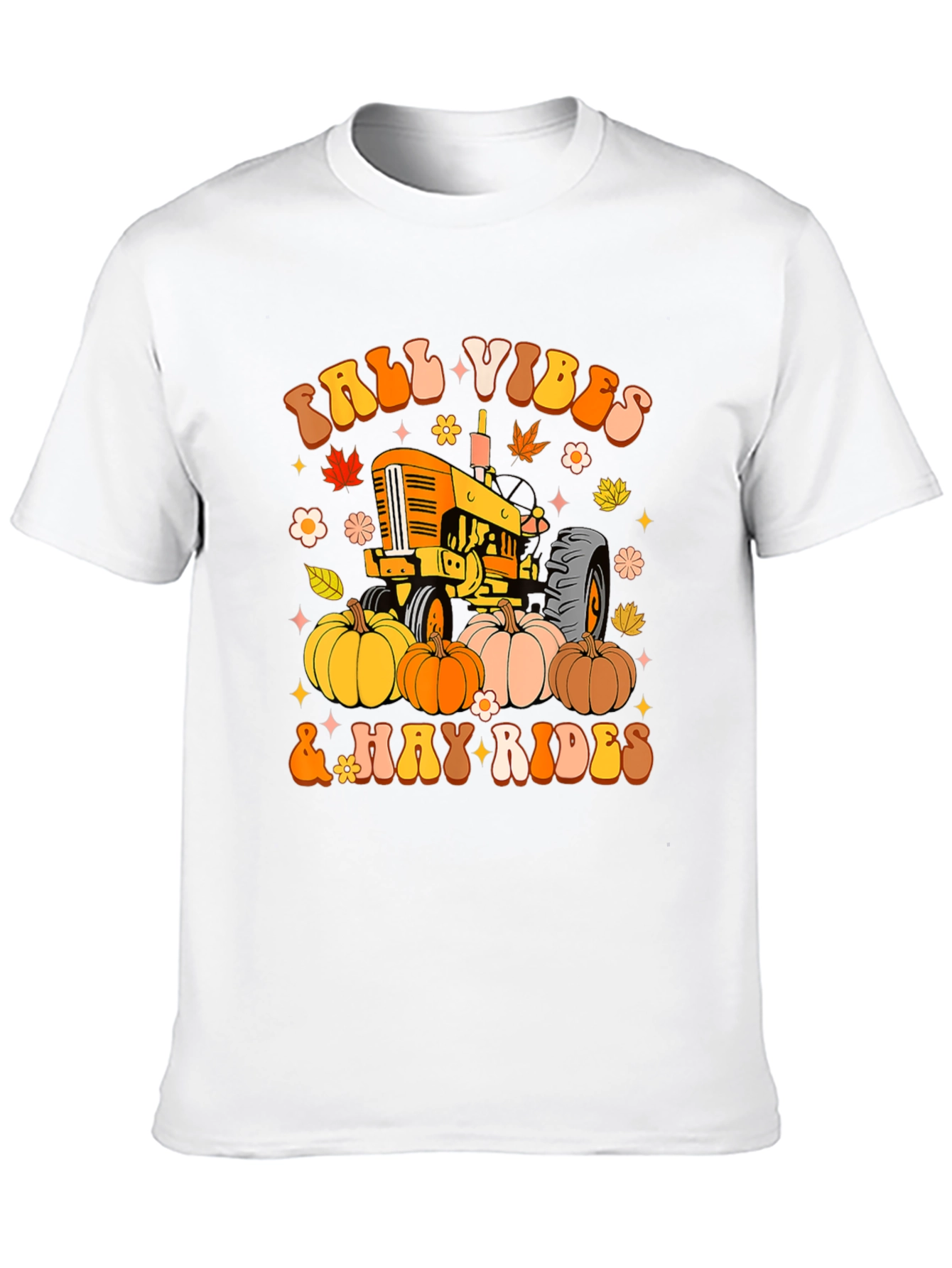 Fall Vibes & Hay Rides Graphic Tee