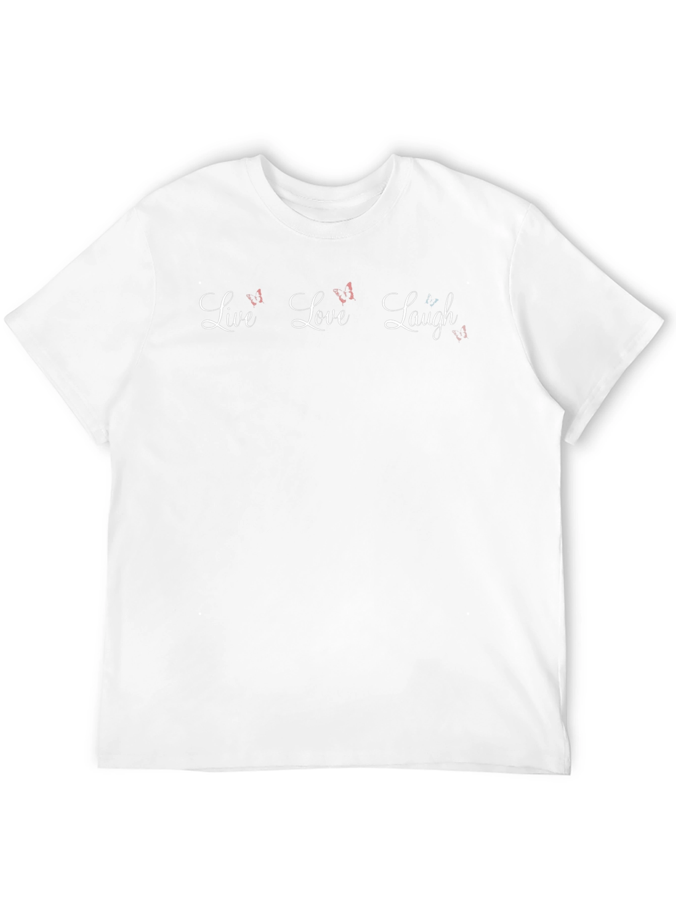 Live Love Laugh Black T-Shirt