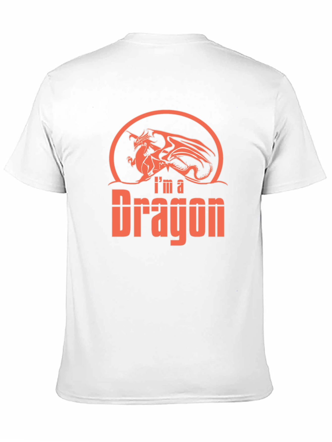Im a Dragon Graphic Tee - Black