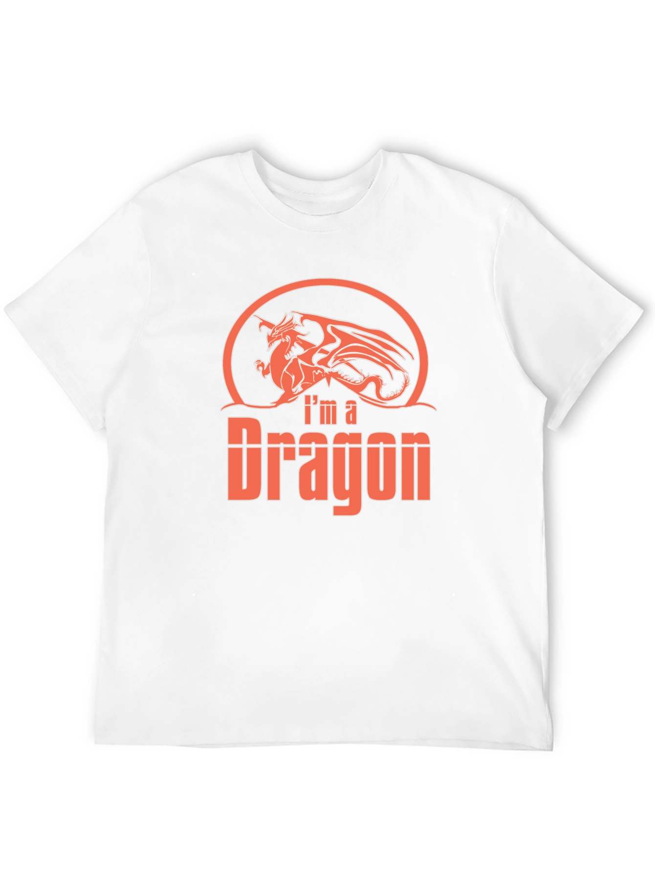 Im a Dragon Graphic Tee - Black
