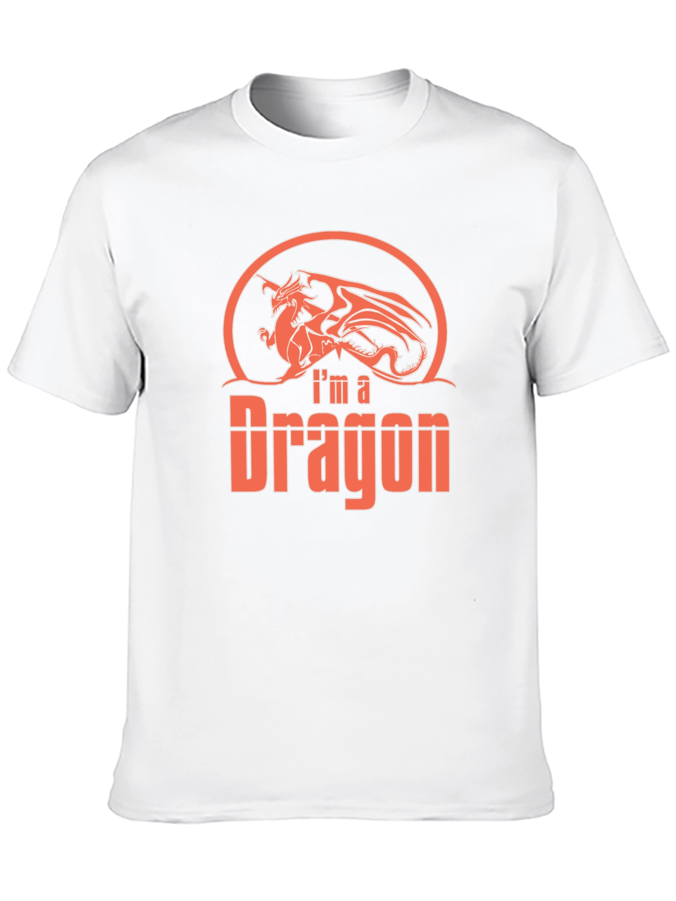Im a Dragon Graphic Tee - Black