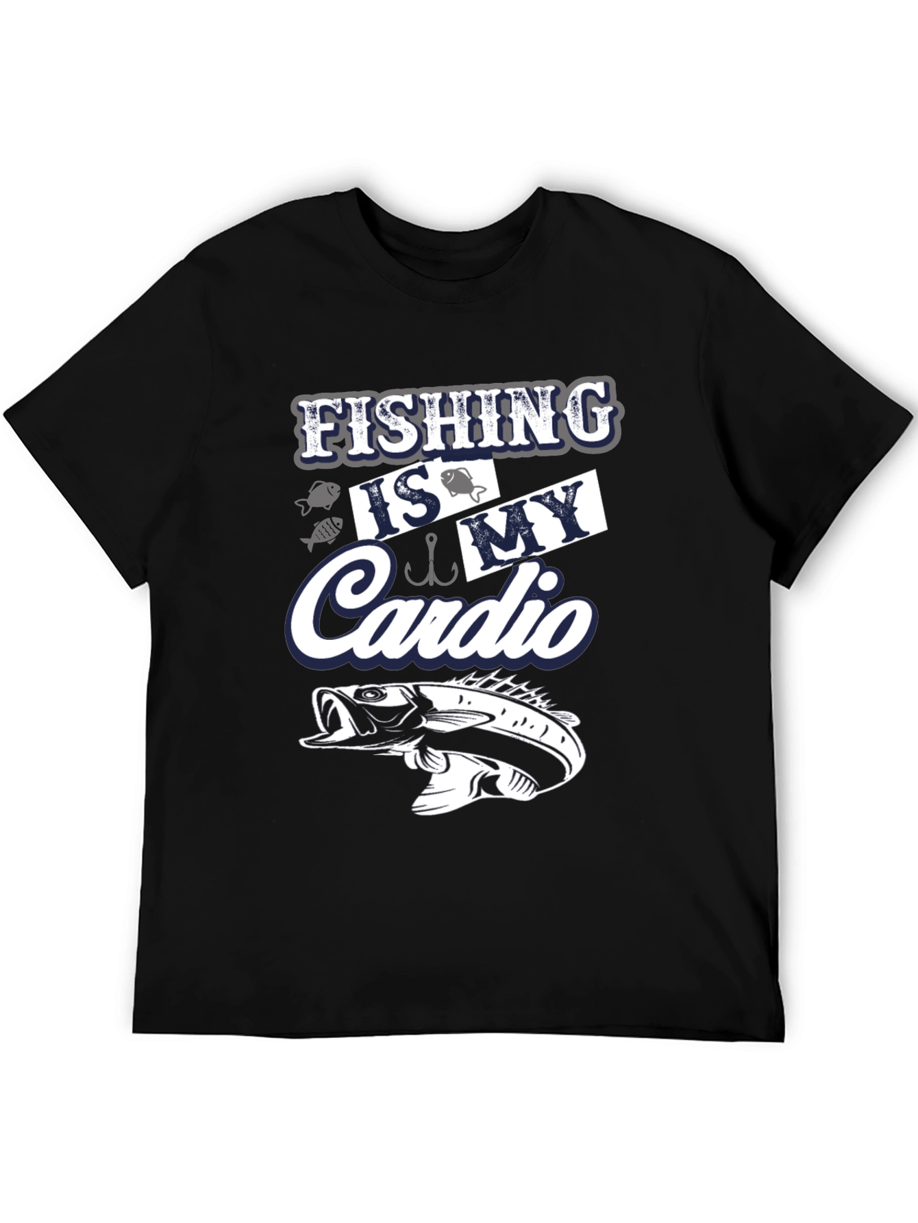 Fishing is My Cardio Graphic Tee
