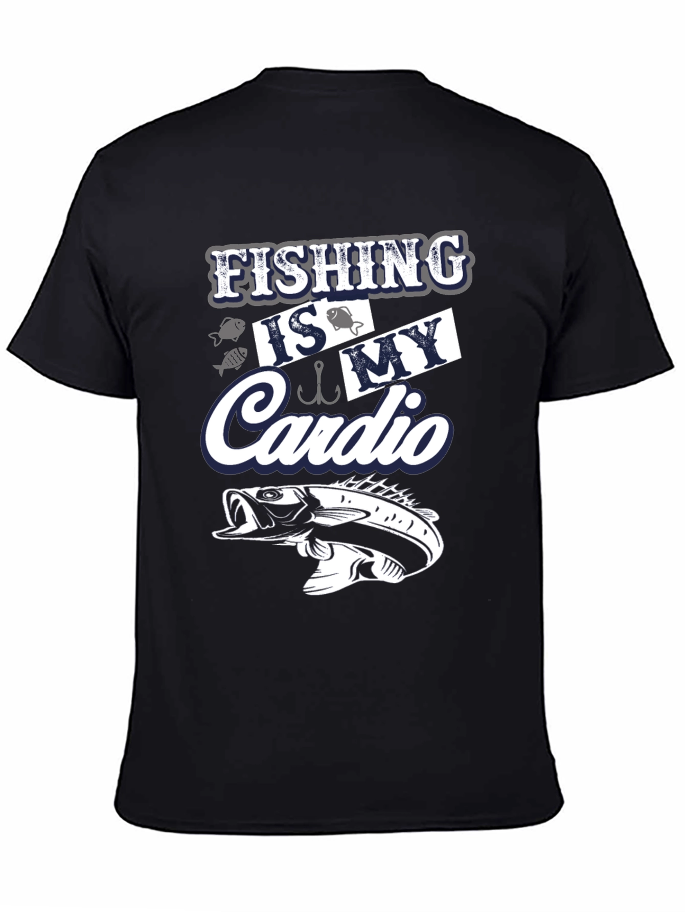 Fishing is My Cardio Graphic Tee