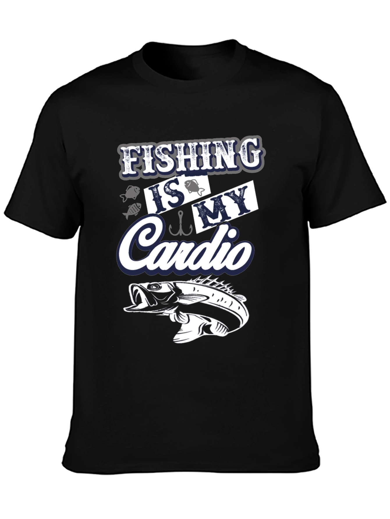 Fishing is My Cardio Graphic Tee