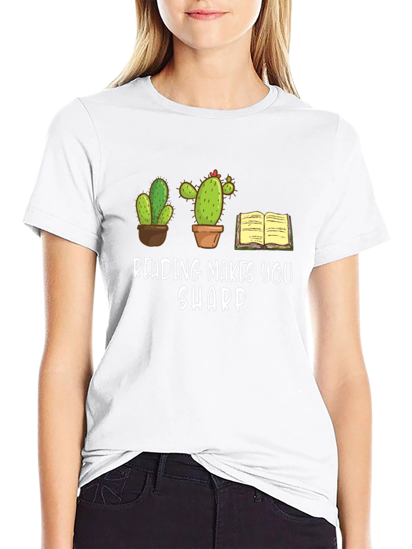 Reading Makes You Sharp Graphic Tee