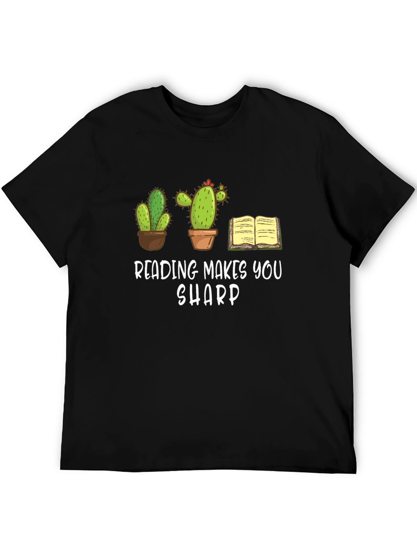 Reading Makes You Sharp Graphic Tee