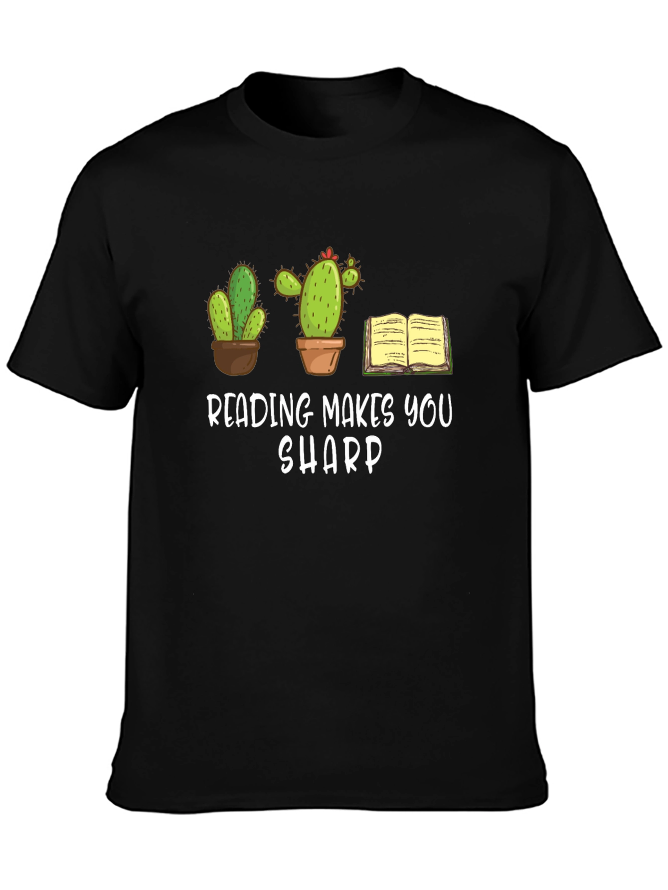 Reading Makes You Sharp Graphic Tee