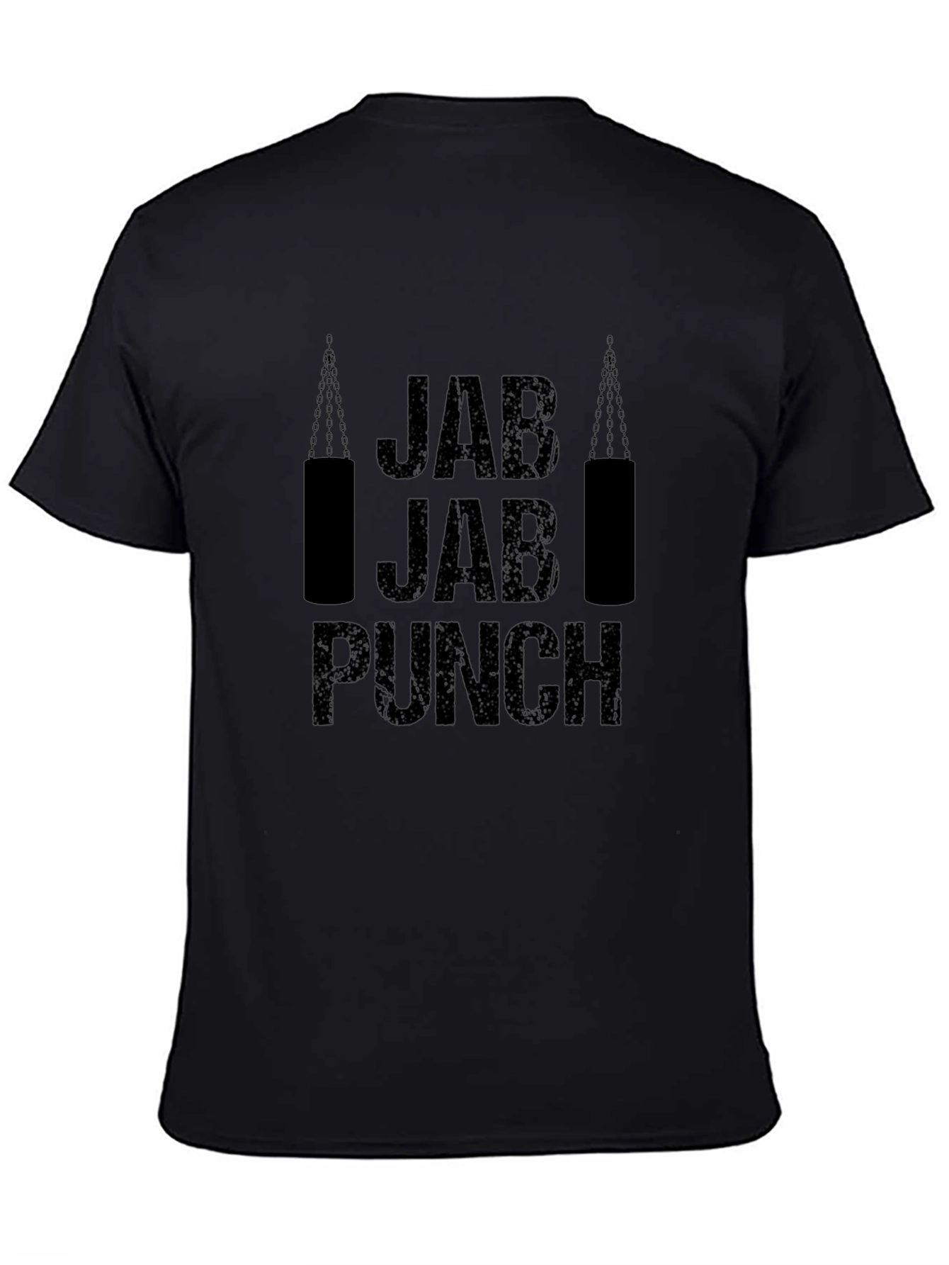 Jab Jab Punch Boxing T-Shirt - Black
