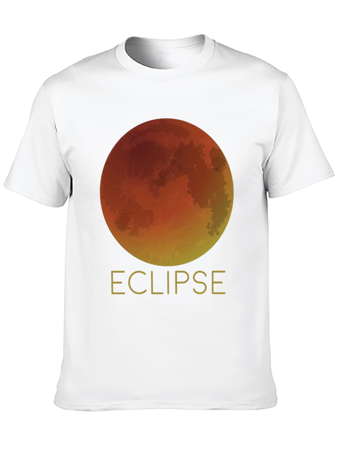 Eclipse Graphic Tee - Black Cotton Blend