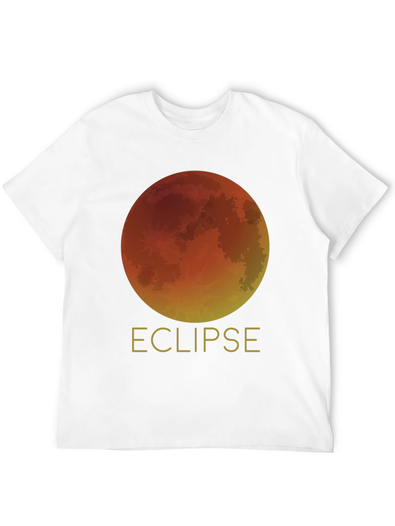 Eclipse Graphic Tee - Black Cotton Blend