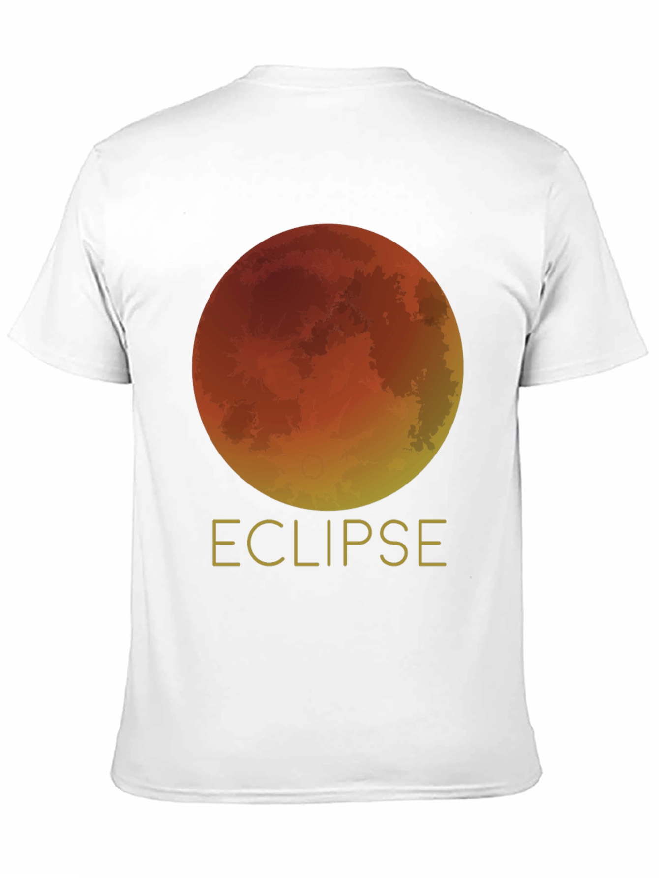 Eclipse Graphic Tee - Black Cotton Blend