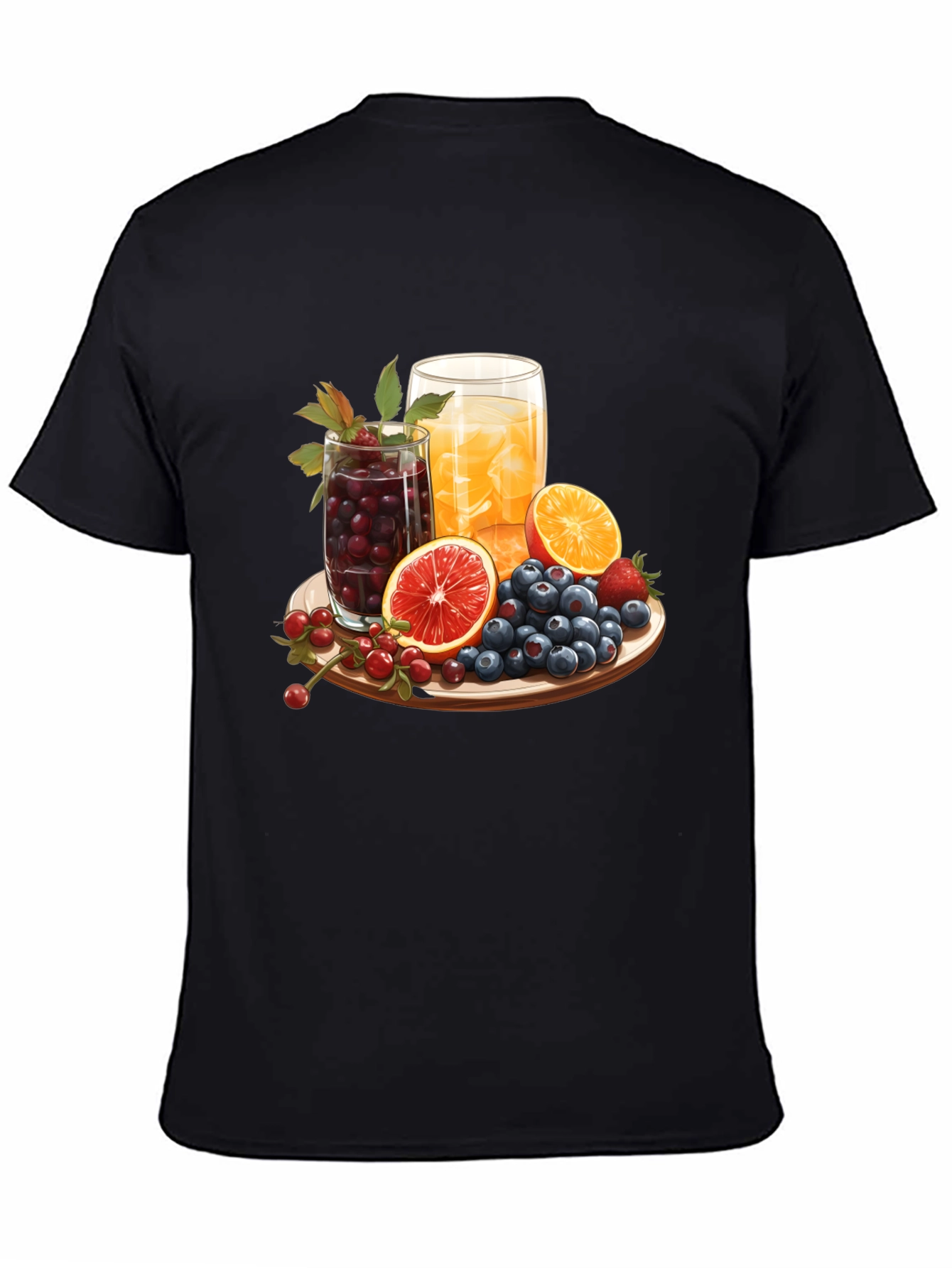 Fruit Platter Graphic Tee - Refreshing Summer Style