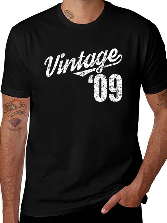 Vintage 09 Graphic T-Shirt - Classic Style