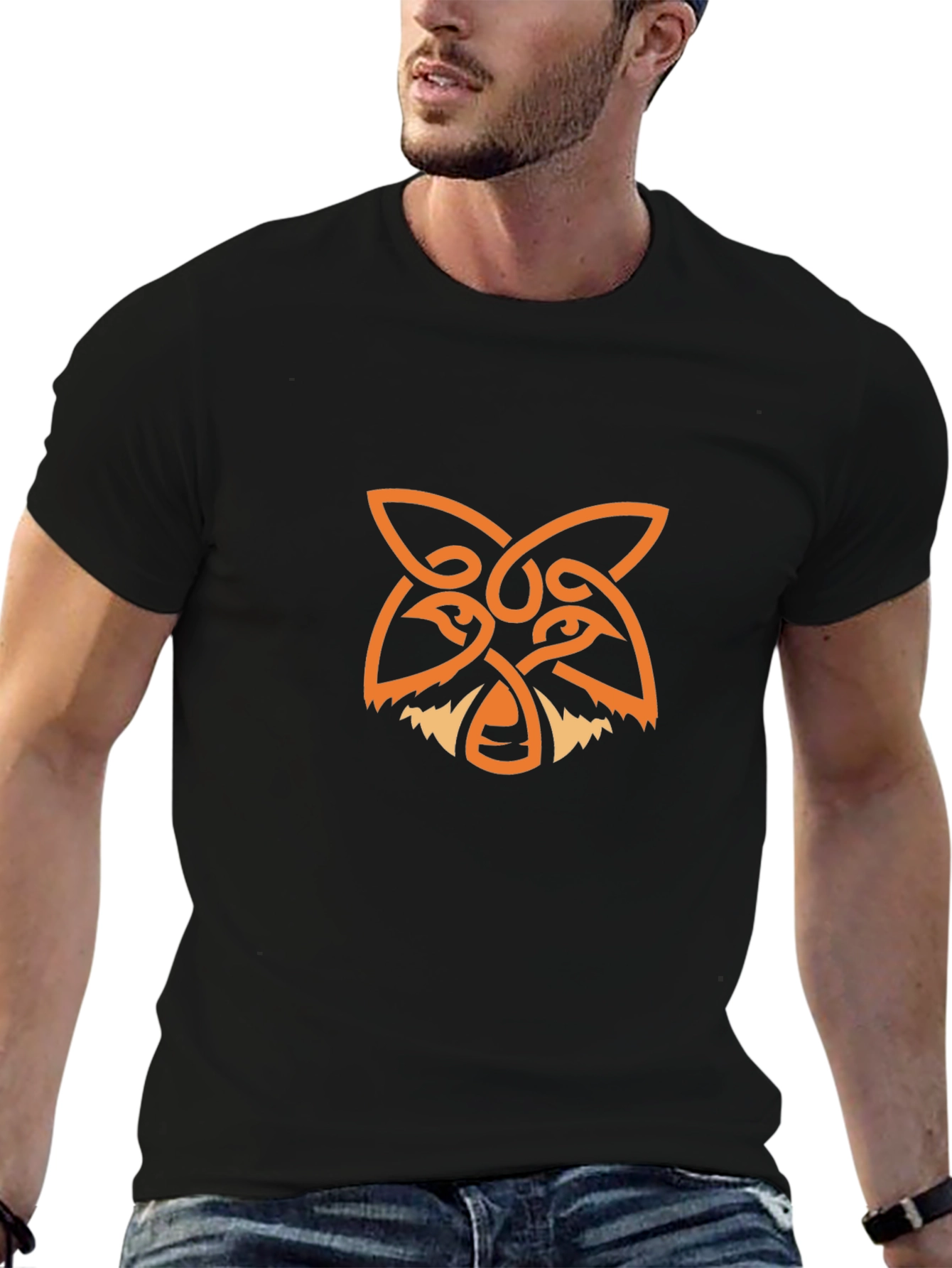 Celtic Fox T-Shirt - Stylish Graphic Tee