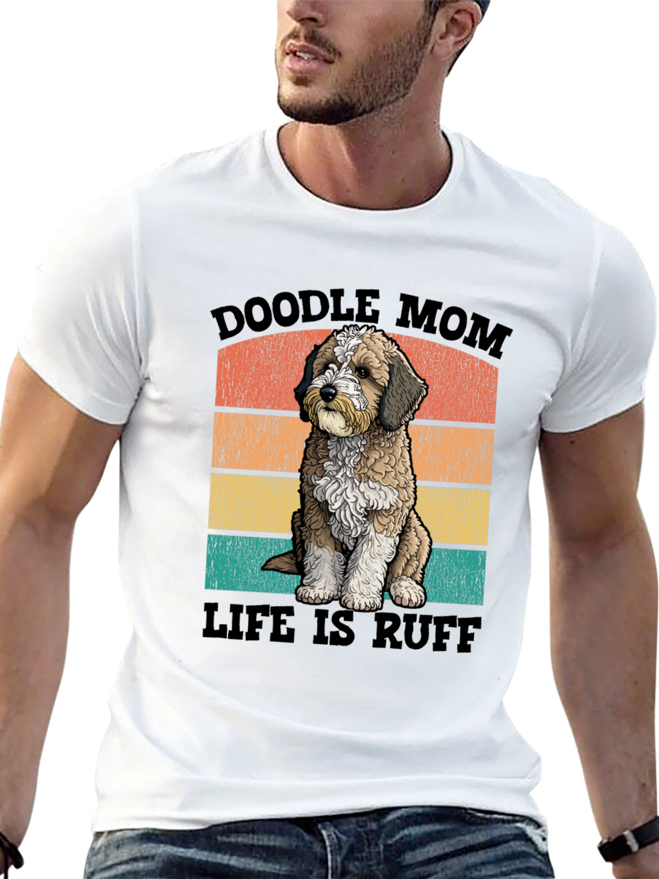 Doodle Mom Life is Ruff T-Shirt