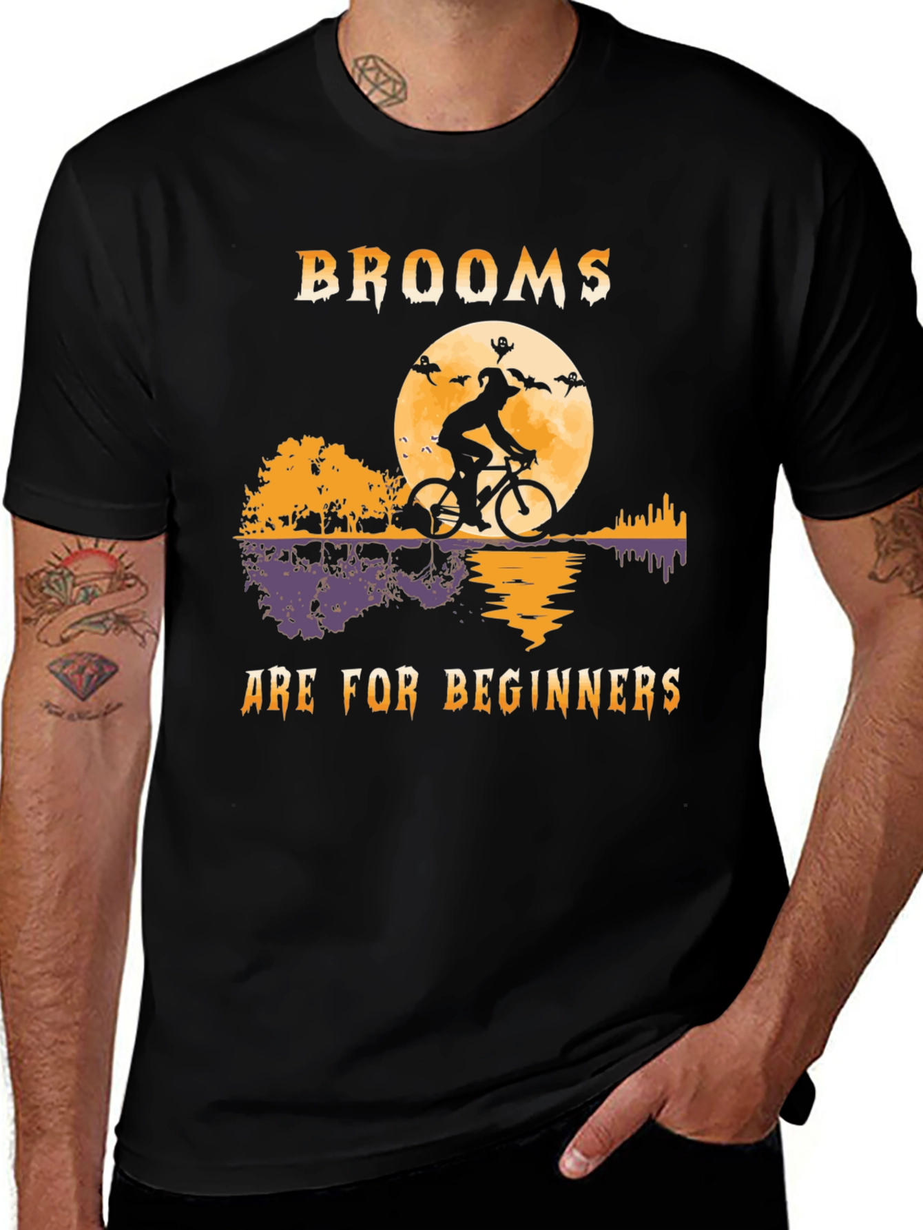 Halloween Brooms Are For Beginners T-Shirt