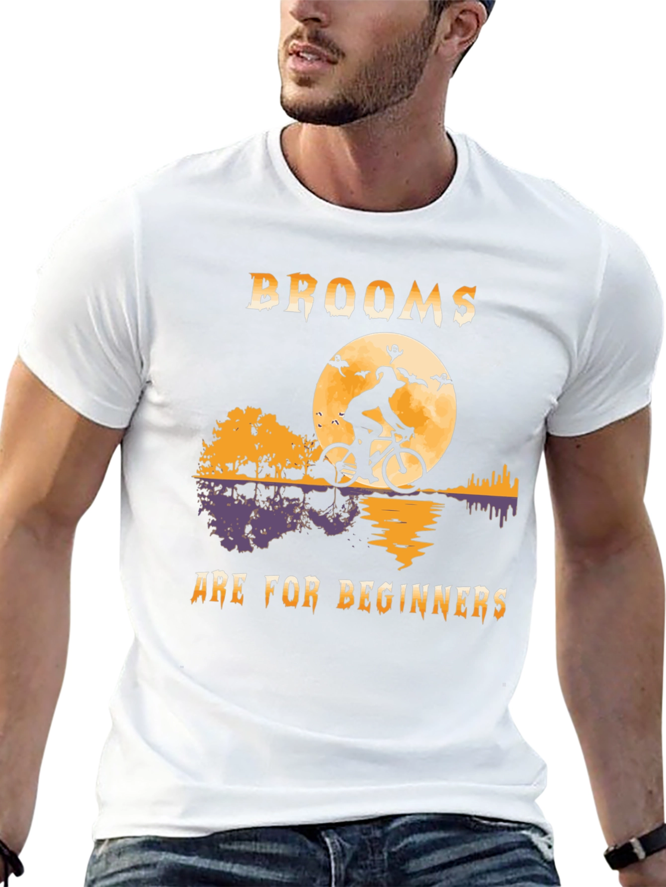 Halloween Brooms Are For Beginners T-Shirt