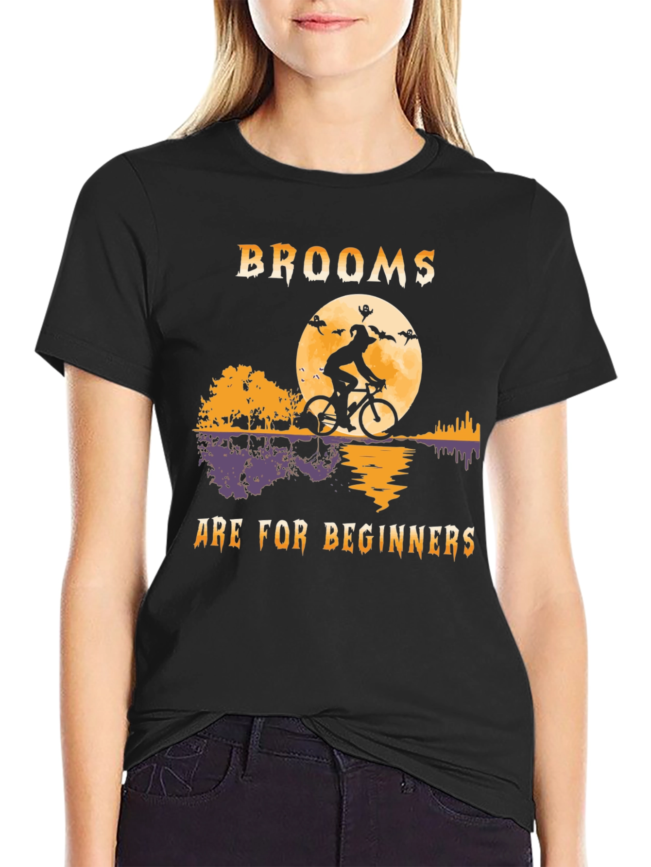 Halloween Brooms Are For Beginners T-Shirt