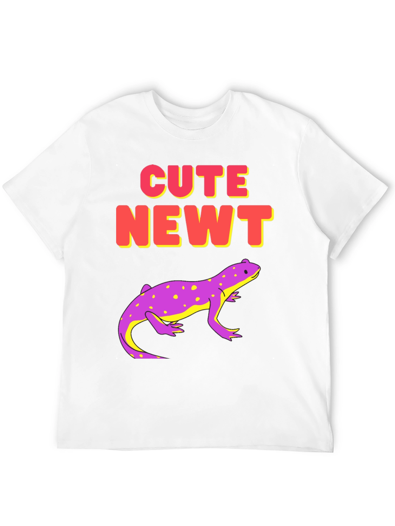 Cute Newt T-Shirt - Fun Animal Tee