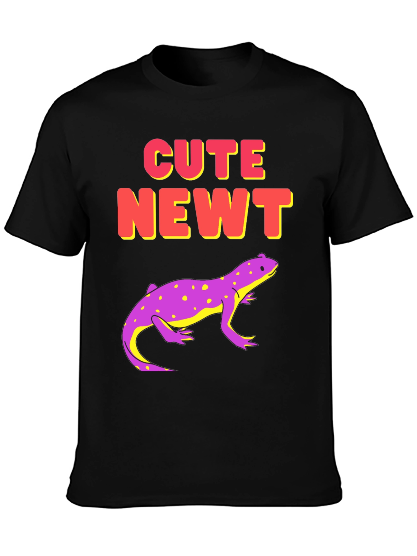 Cute Newt T-Shirt - Fun Animal Tee