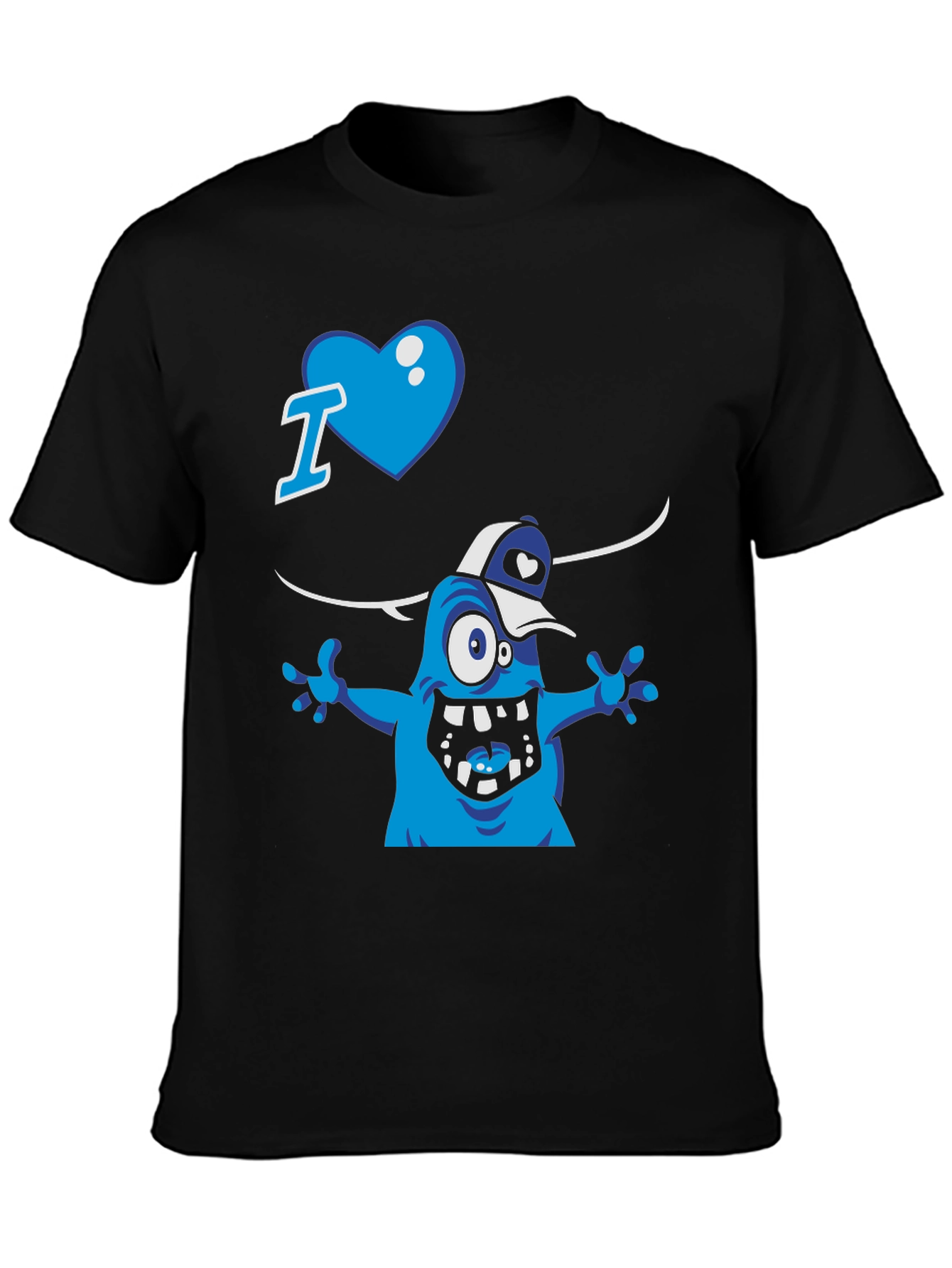 I Heart Monster Graphic T-Shirt - Fun & Unique