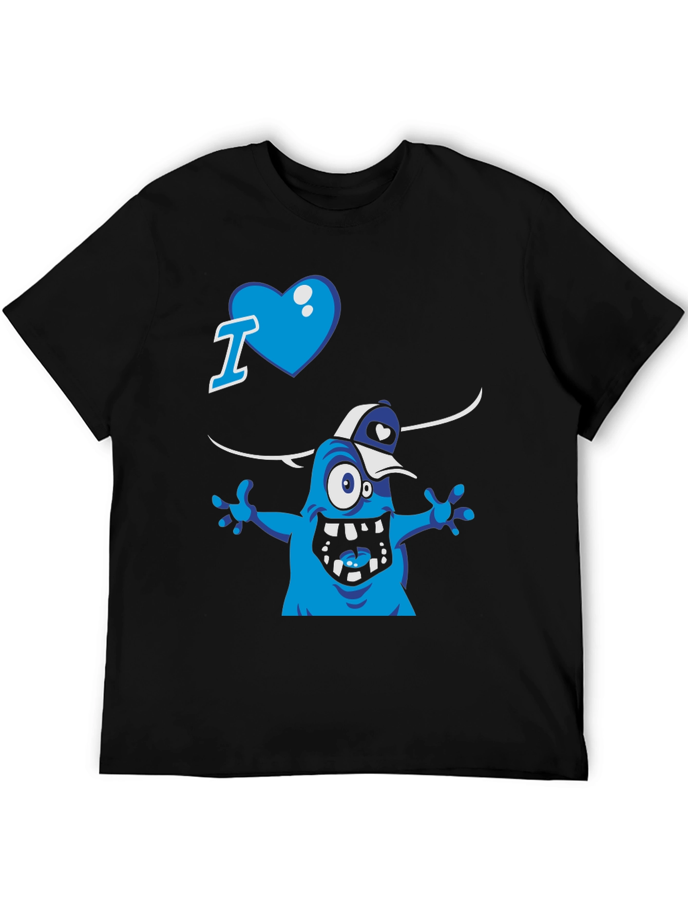 I Heart Monster Graphic T-Shirt - Fun & Unique