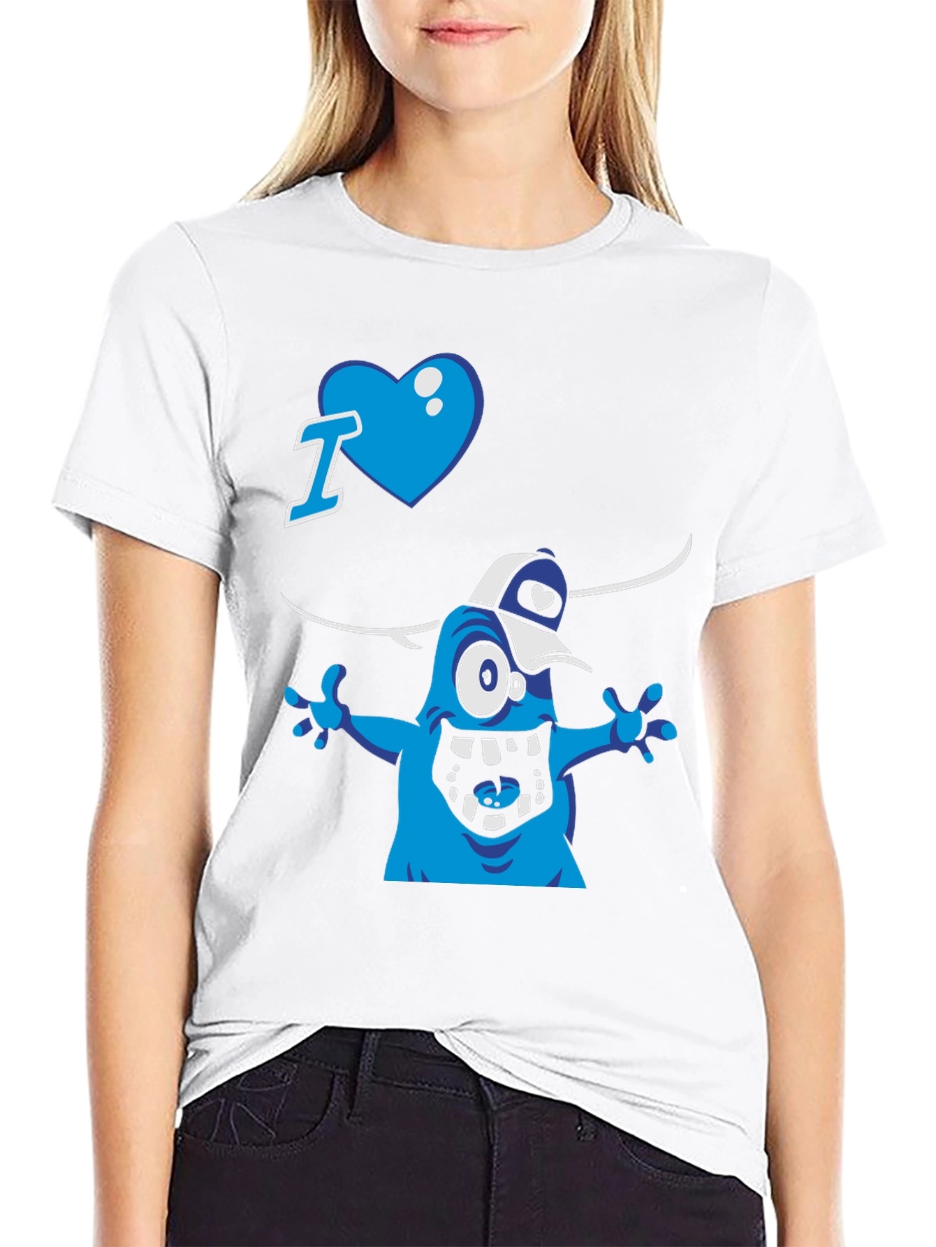 I Heart Monster Graphic T-Shirt - Fun & Unique