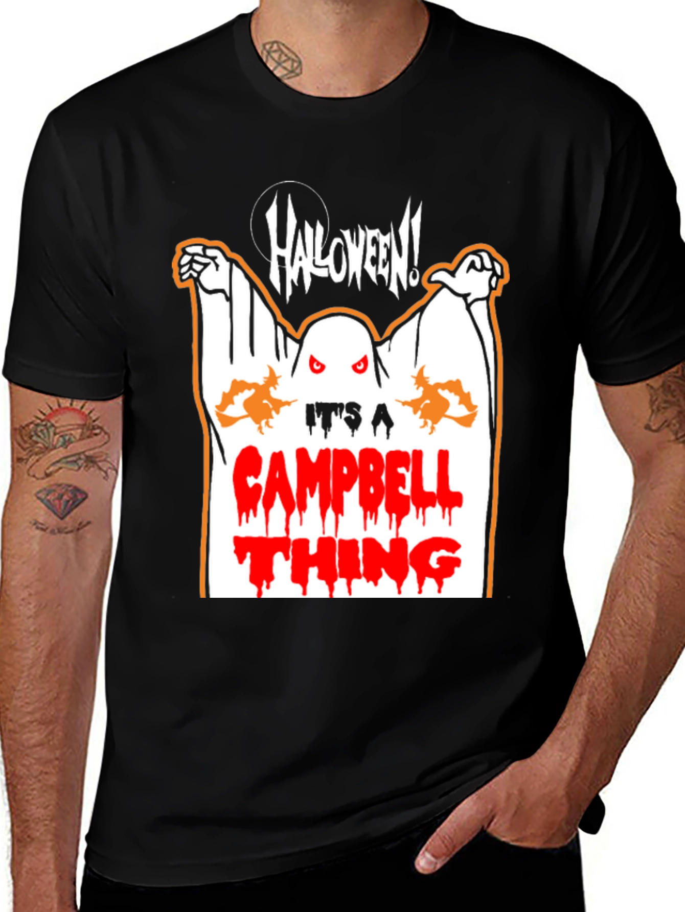 Halloween Campbell Thing Ghost T-Shirt