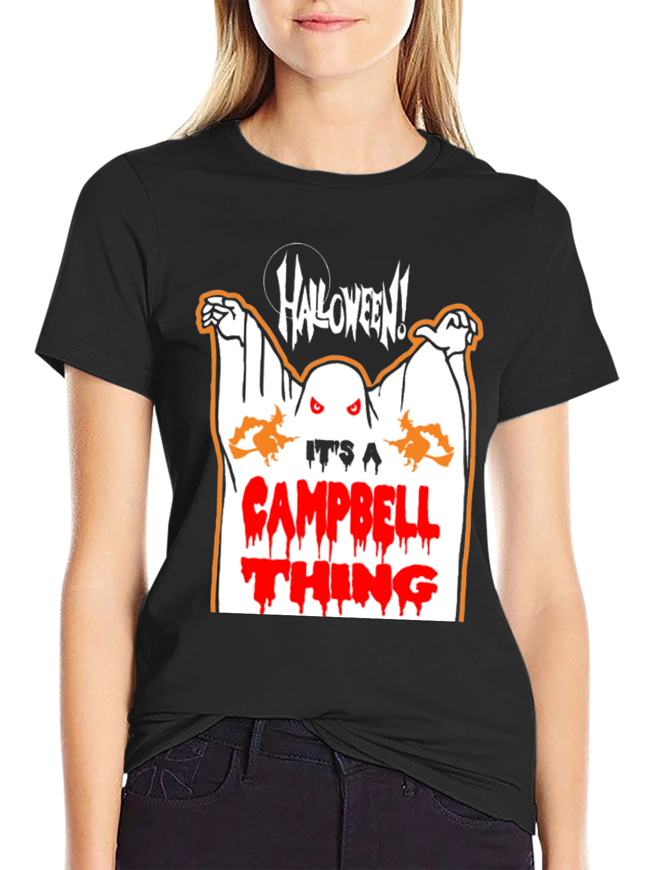 Halloween Campbell Thing Ghost T-Shirt