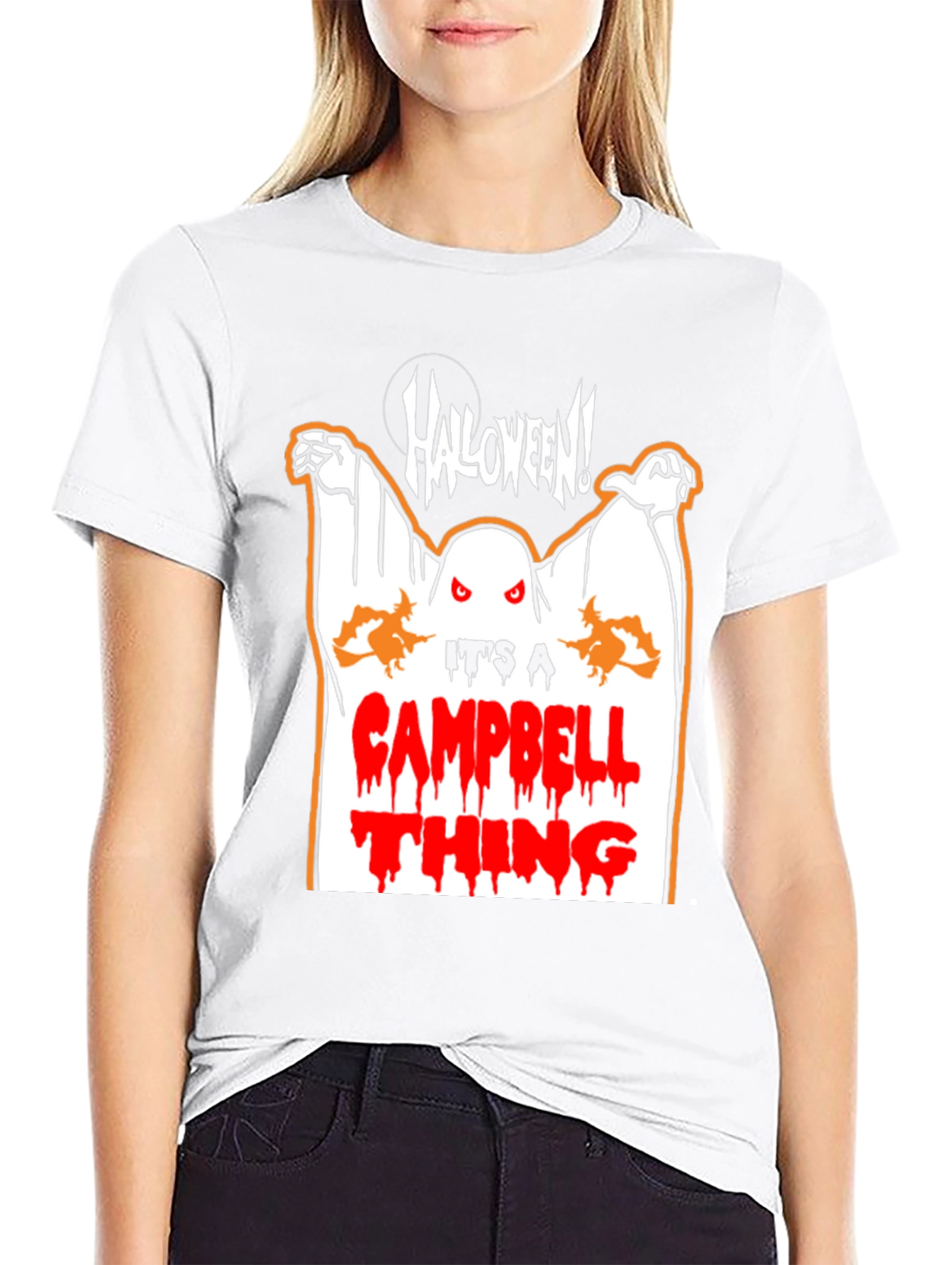Halloween Campbell Thing Ghost T-Shirt