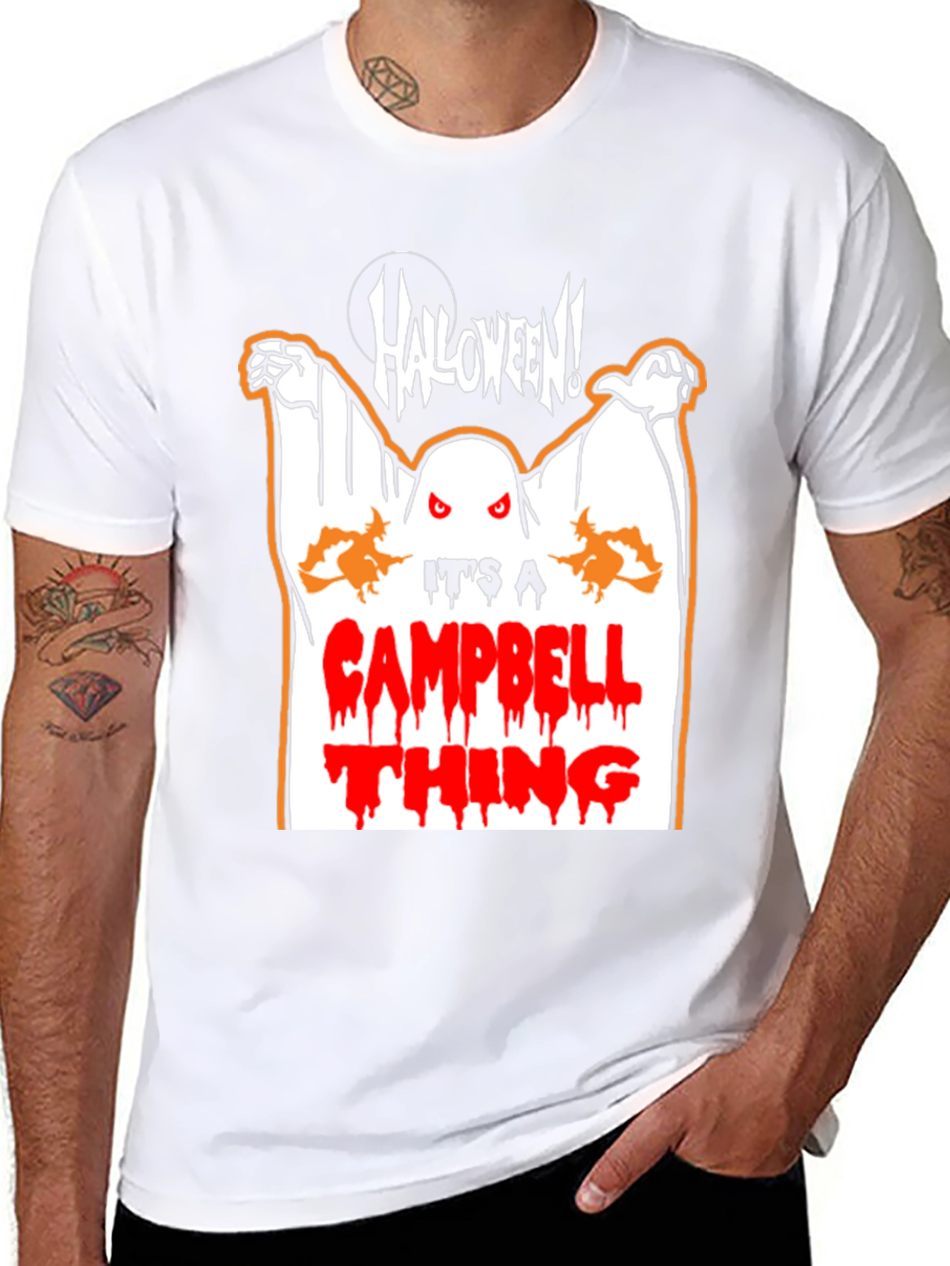 Halloween Campbell Thing Ghost T-Shirt