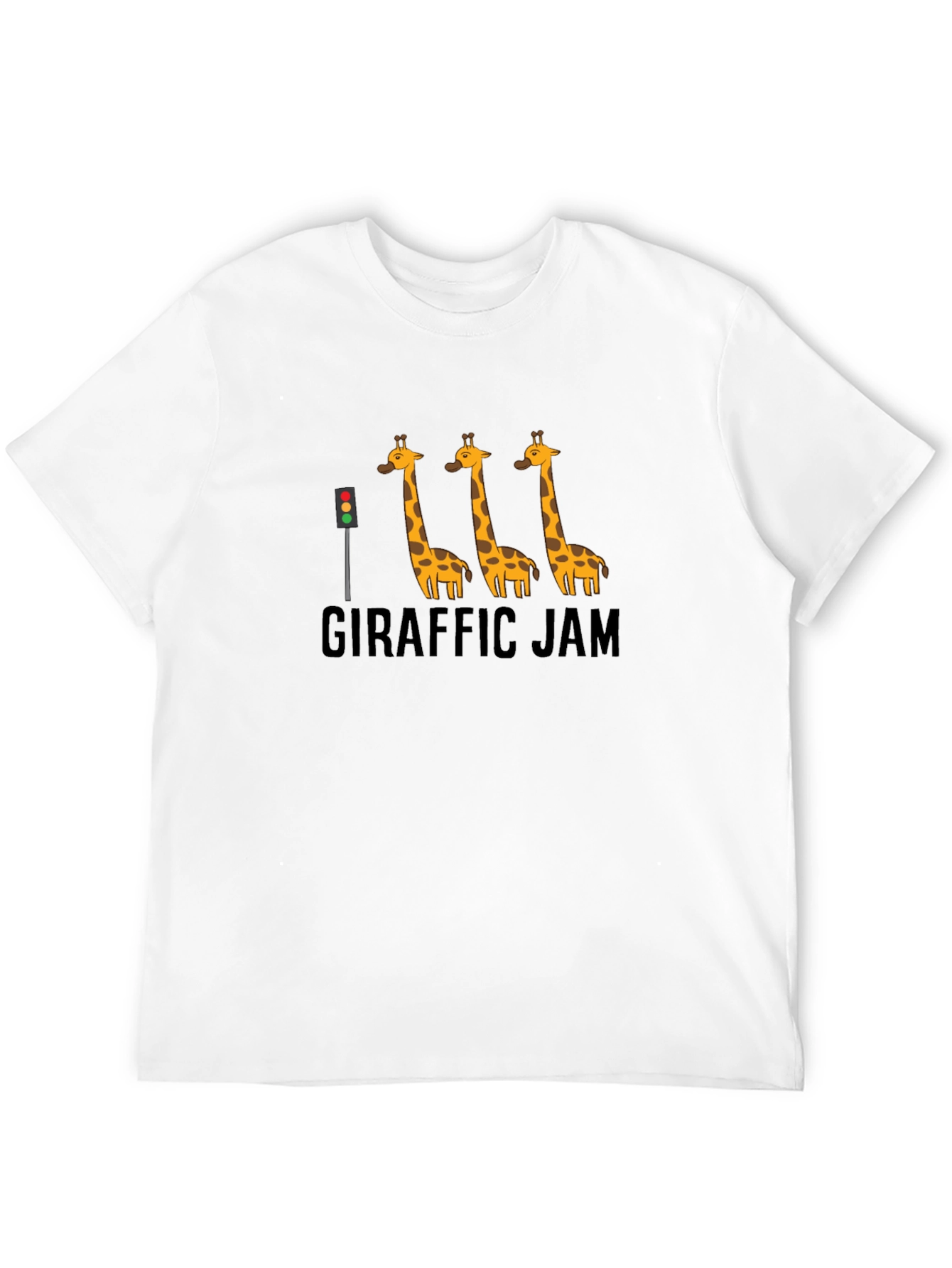 Giraffe Traffic Jam Graphic T-Shirt