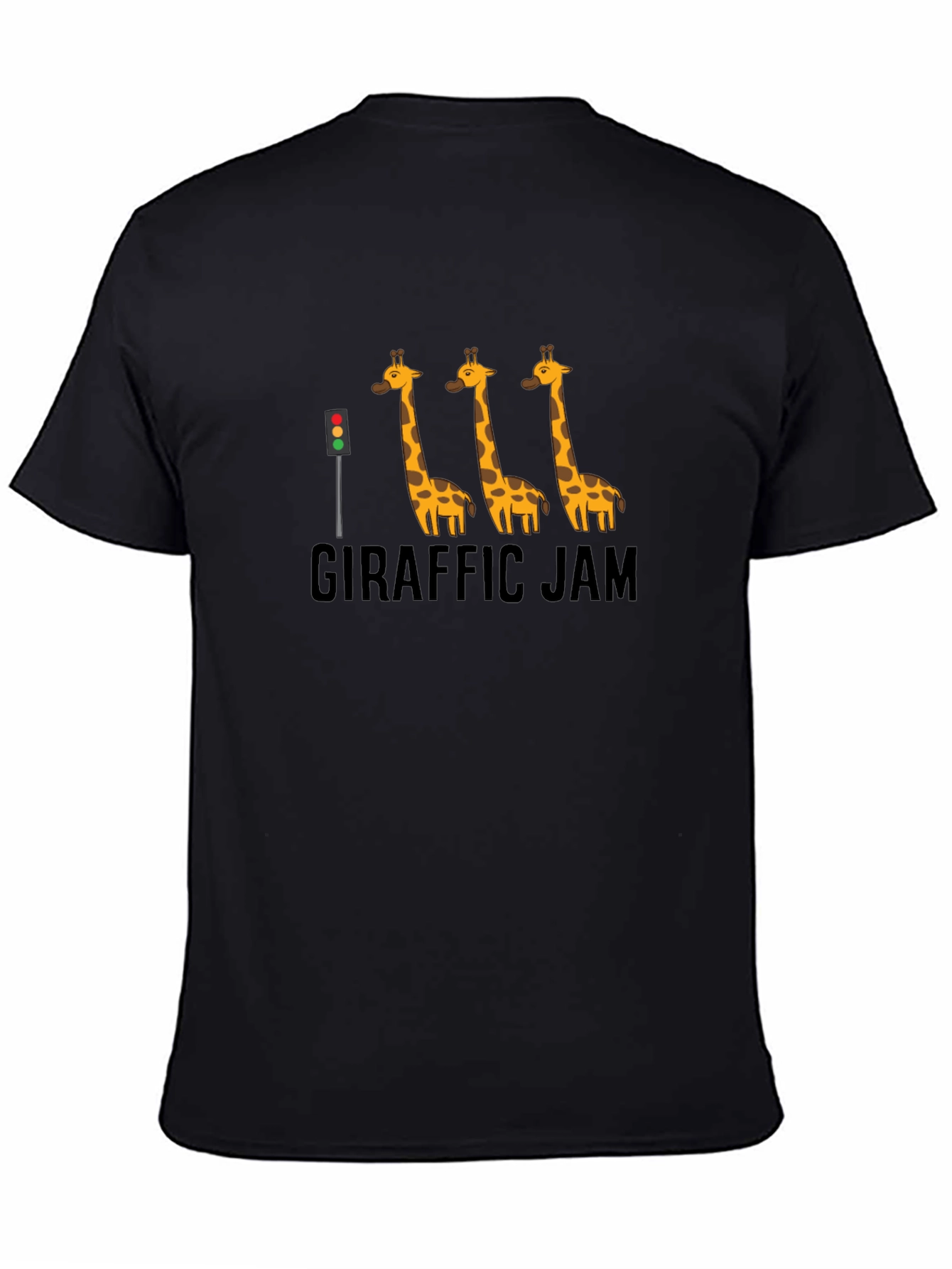 Giraffe Traffic Jam Graphic T-Shirt