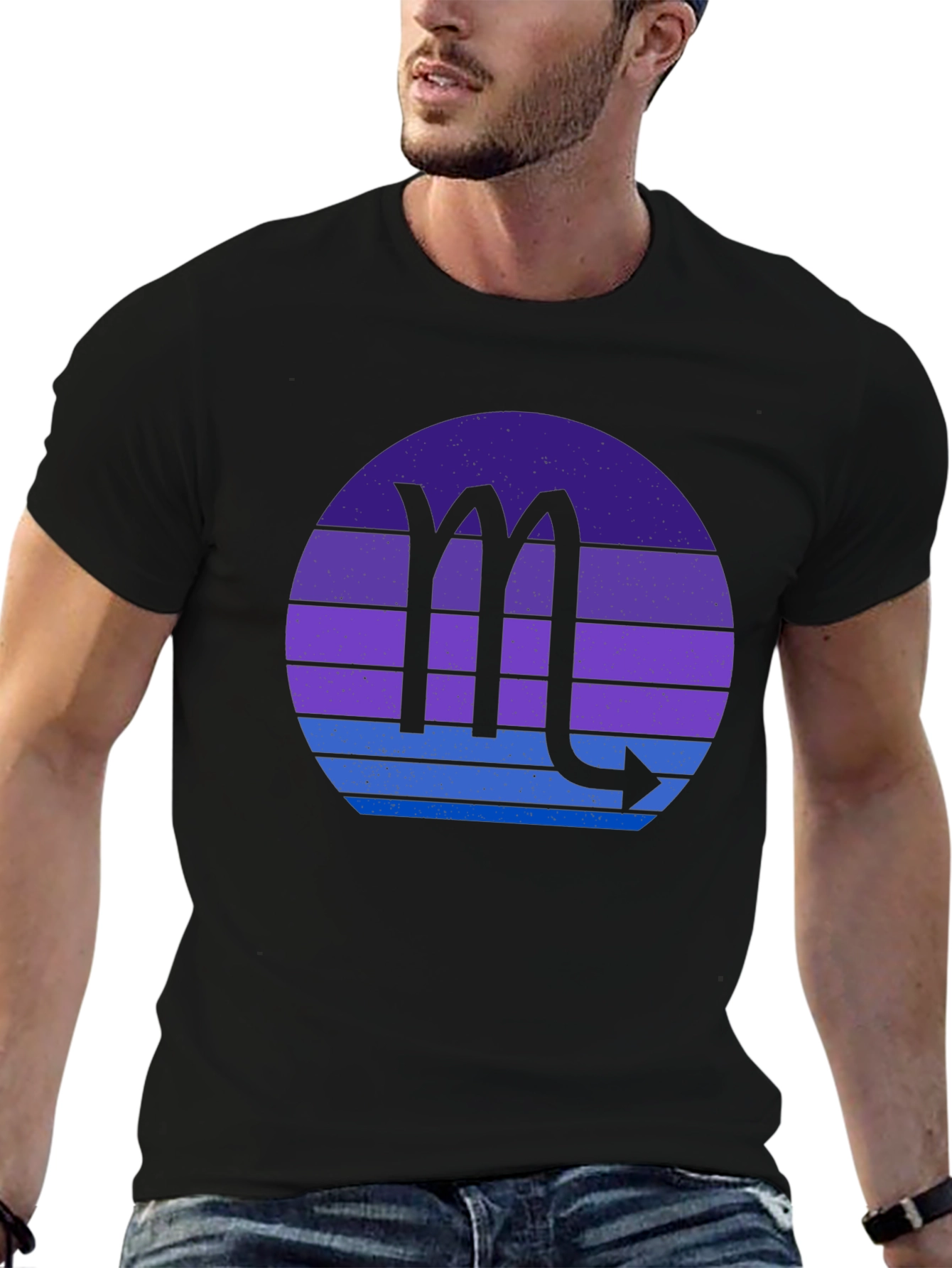 Scorpio Zodiac Sign Graphic T-Shirt