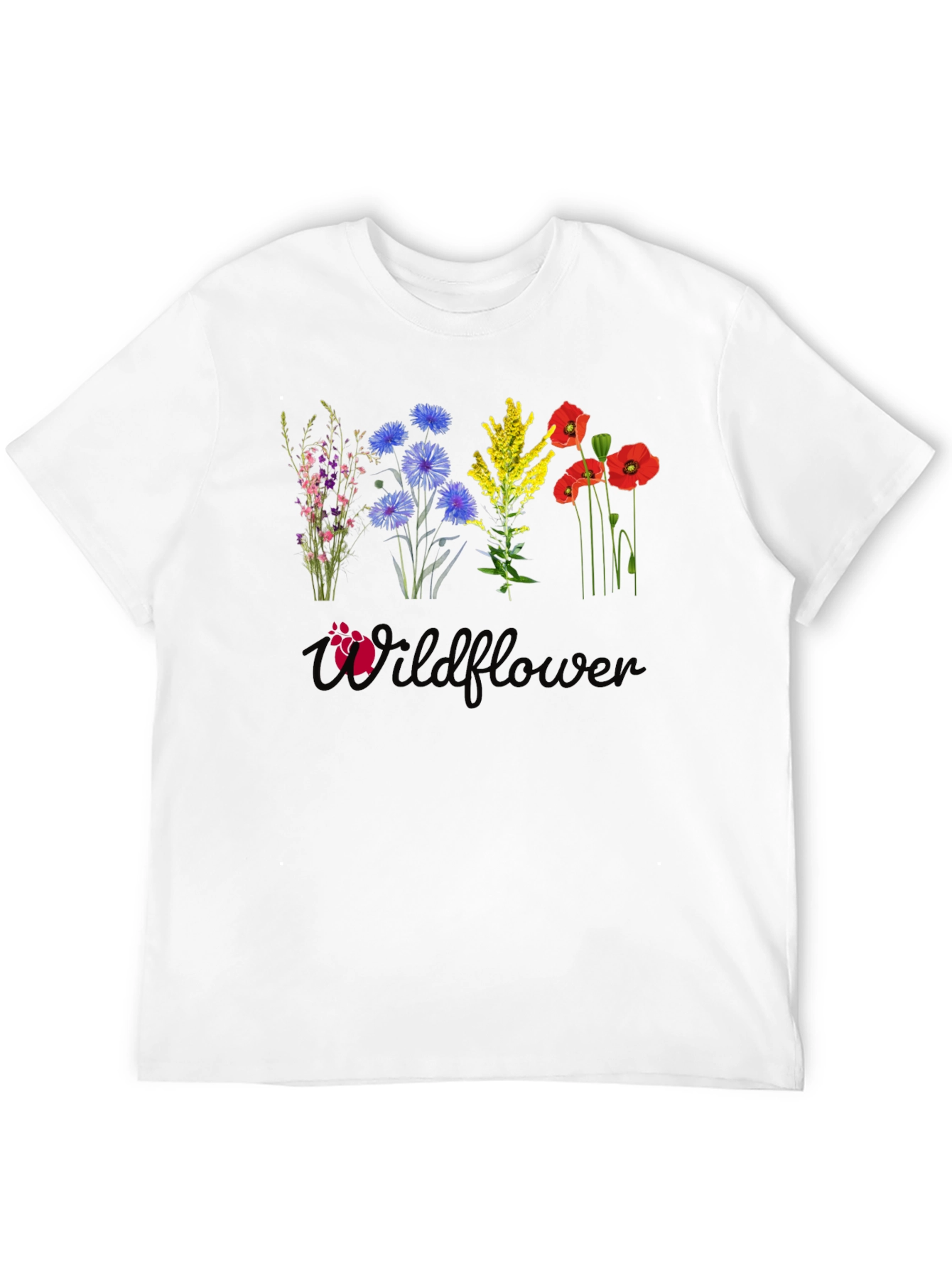 Wildflower Graphic Tee - Black