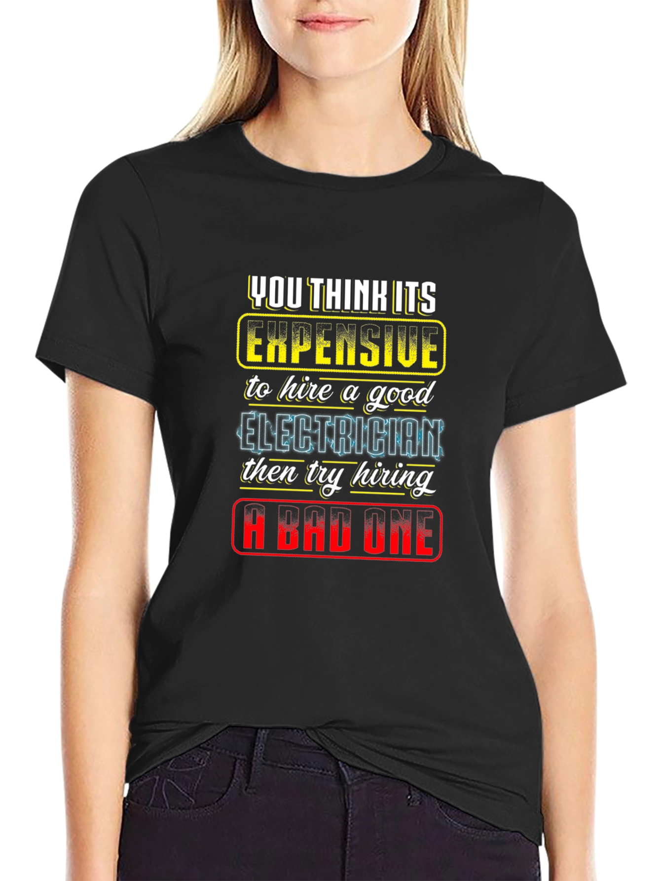 Electrician Humor Graphic Tee