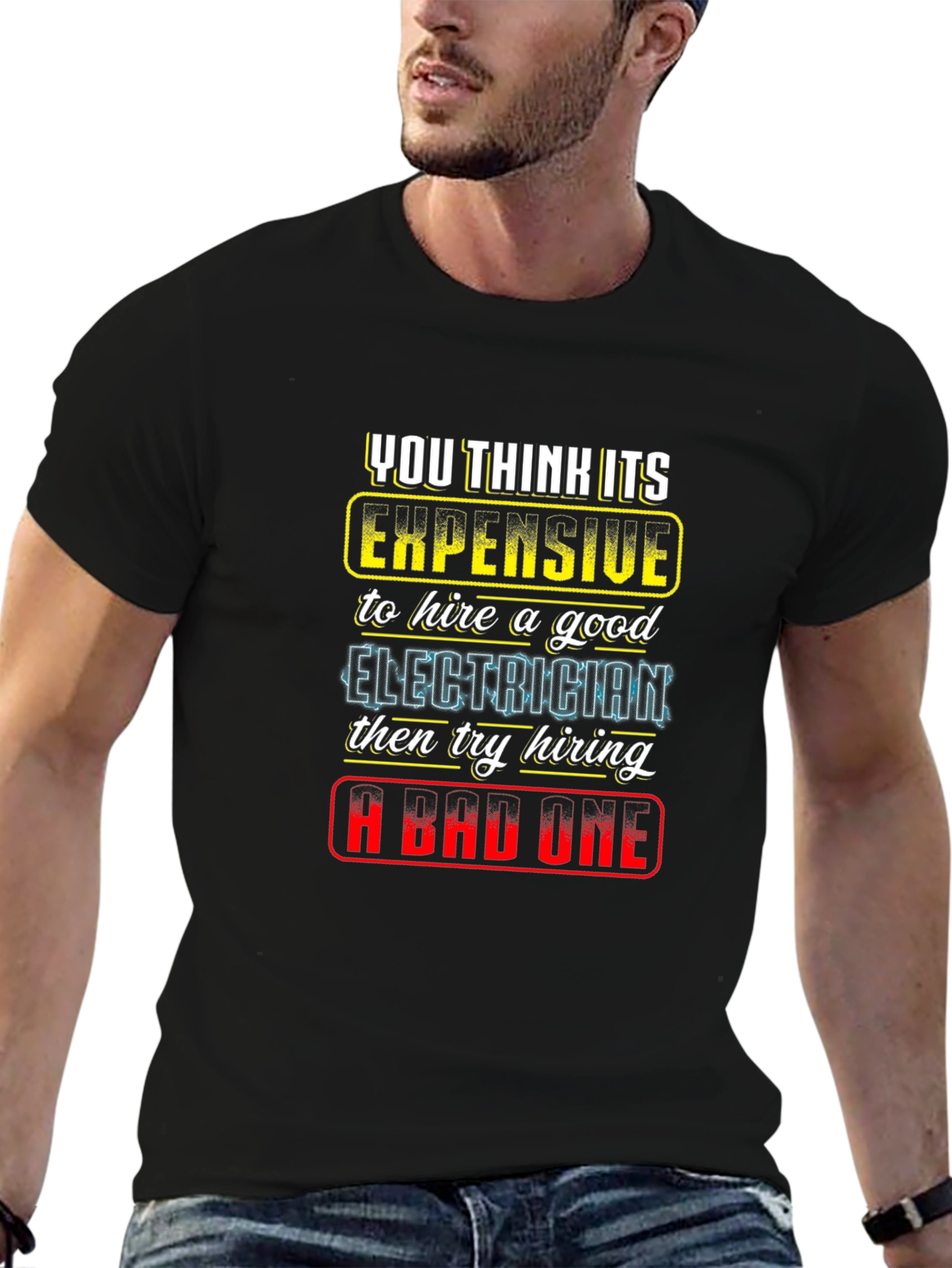 Electrician Humor Graphic Tee