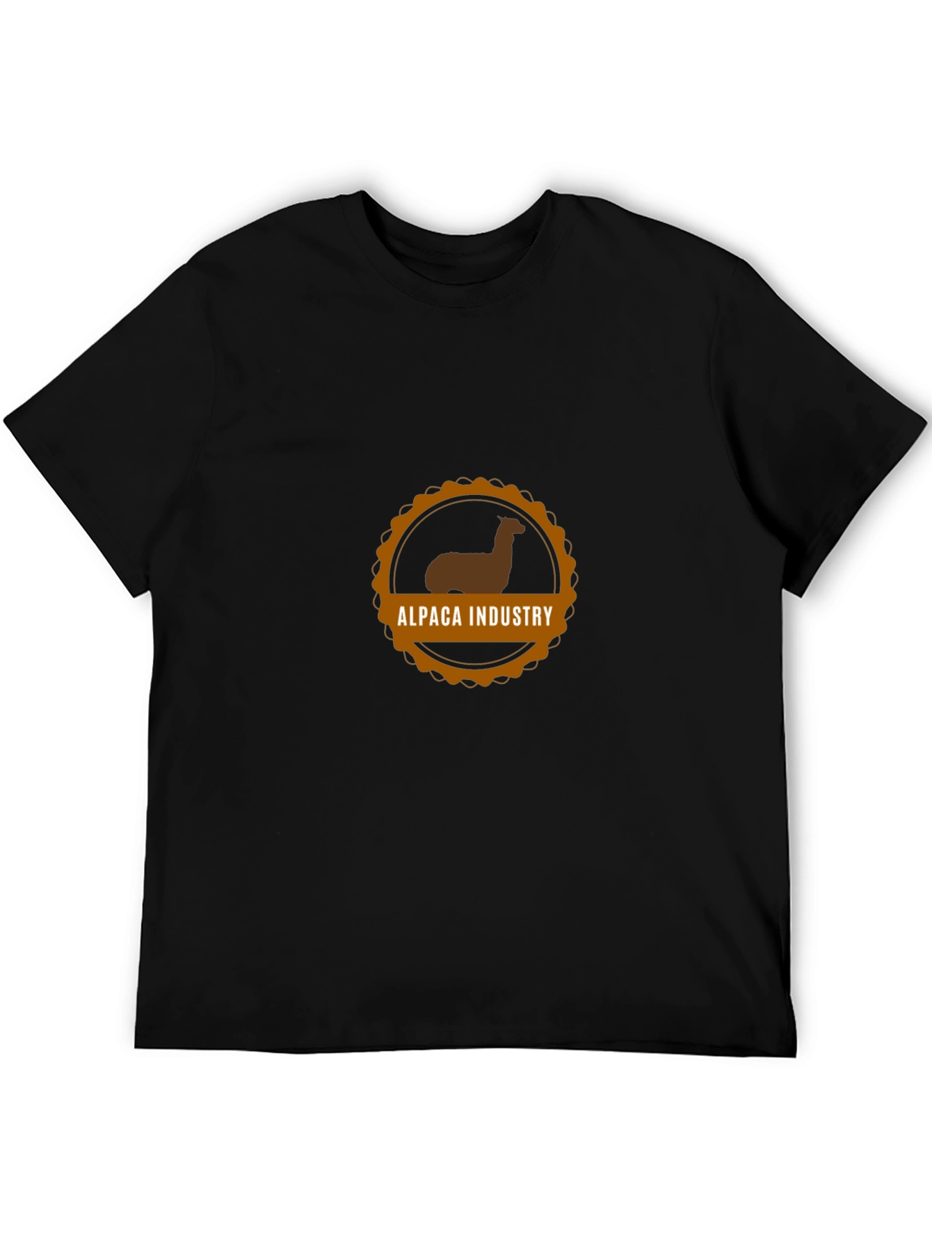 Alpaca Industry T-Shirt - Black