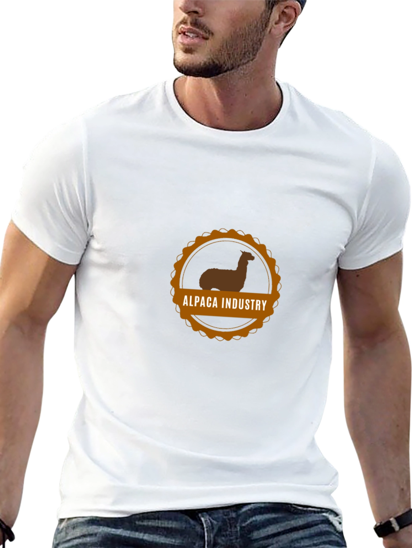 Alpaca Industry T-Shirt - Black