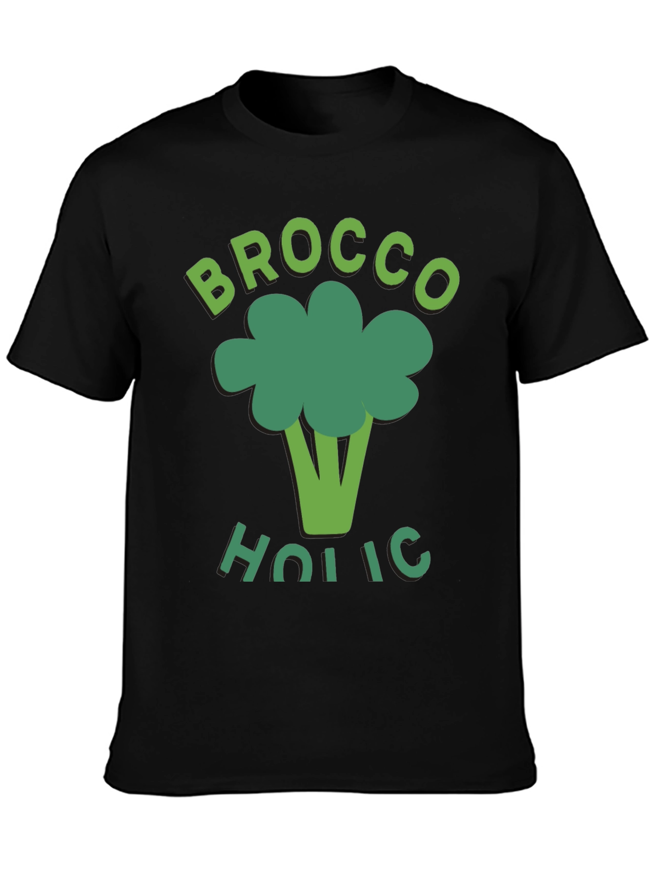 Broccoholic T-Shirt - Funny Broccoli Lover Tee
